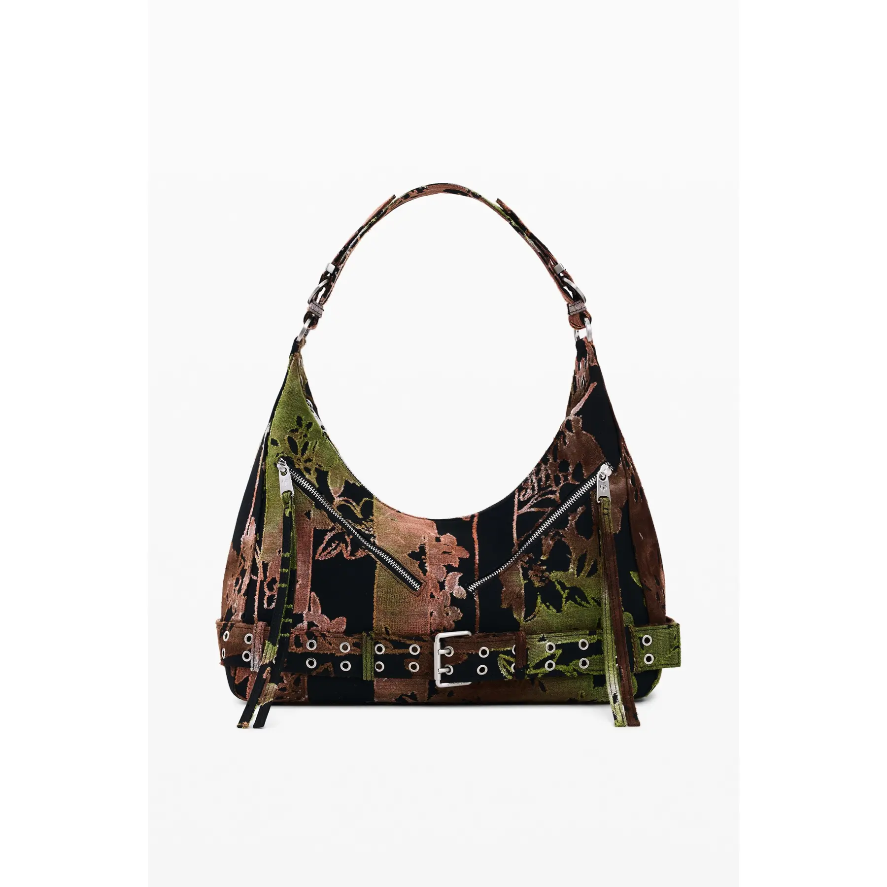 Desigual schoudertas Galerna Heaven Fabric Shoulder Bag Tutti Fruti veelkleurig