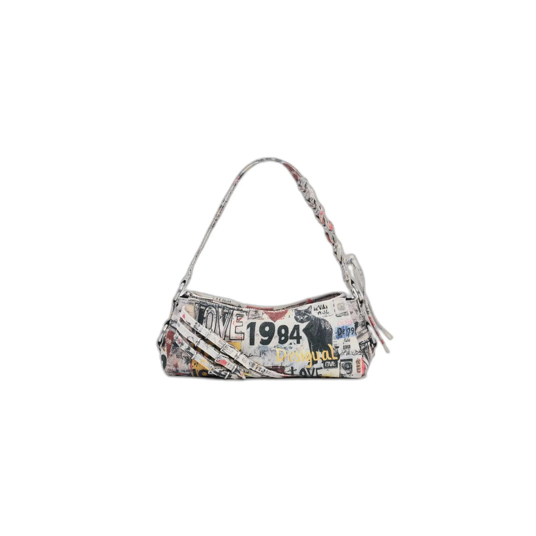 Desigual Blanc Damenhandtasche Bravecat Benin