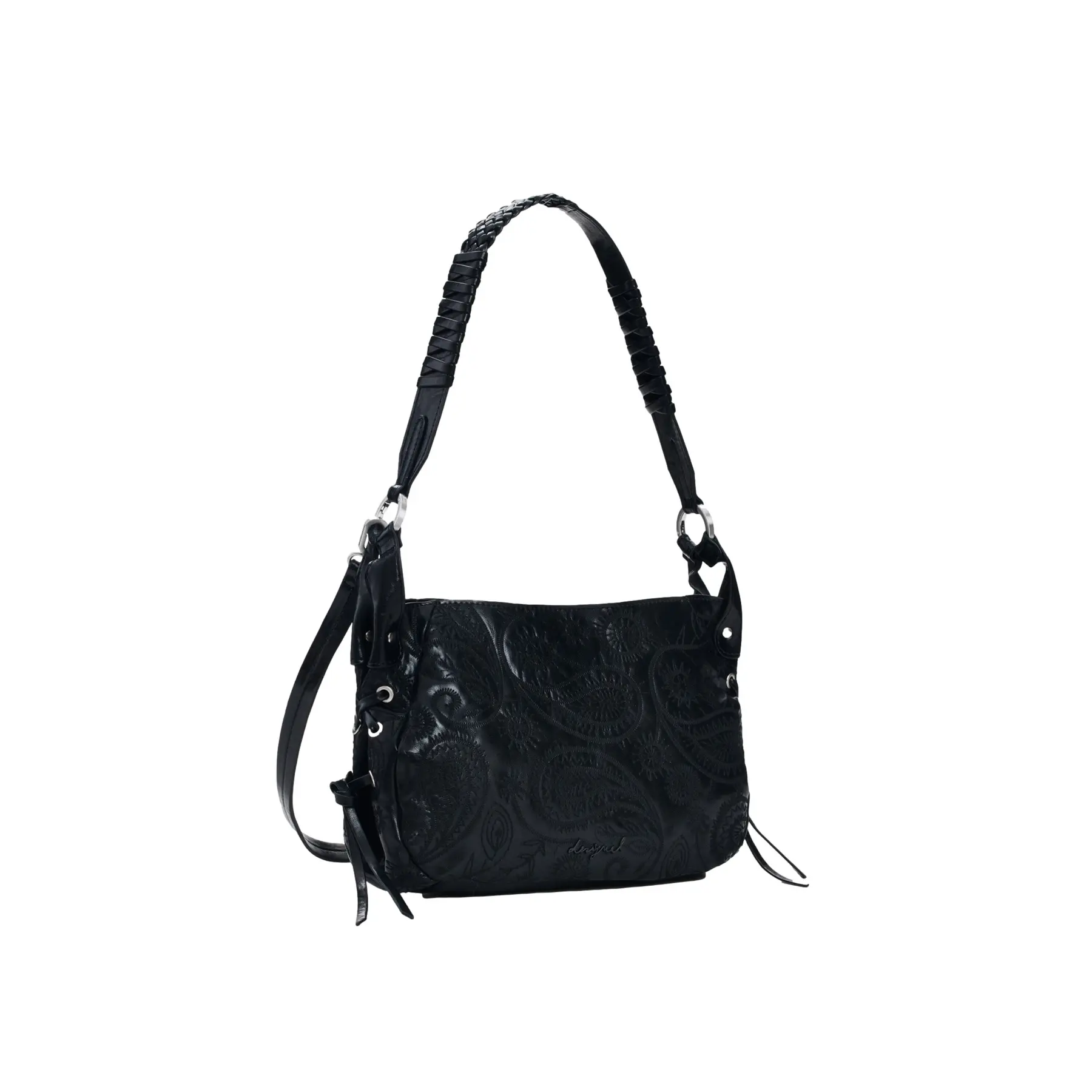 Desigual Femme Noir Sac Bandoulière 26Waxp10