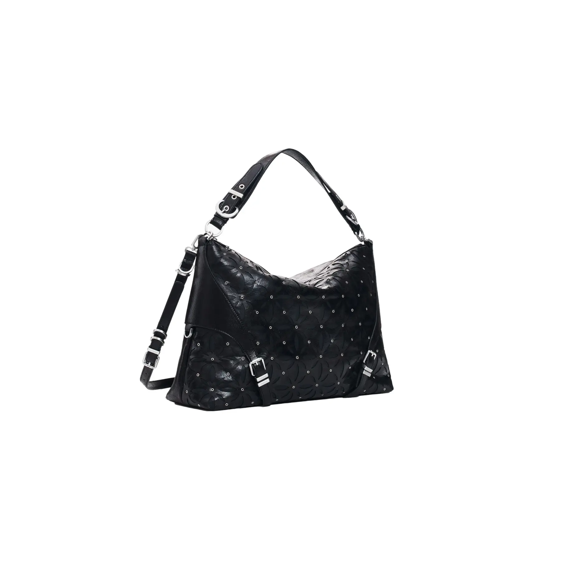 Desigual Donna Noir Borsa A Tracolla Da 26Waxp72