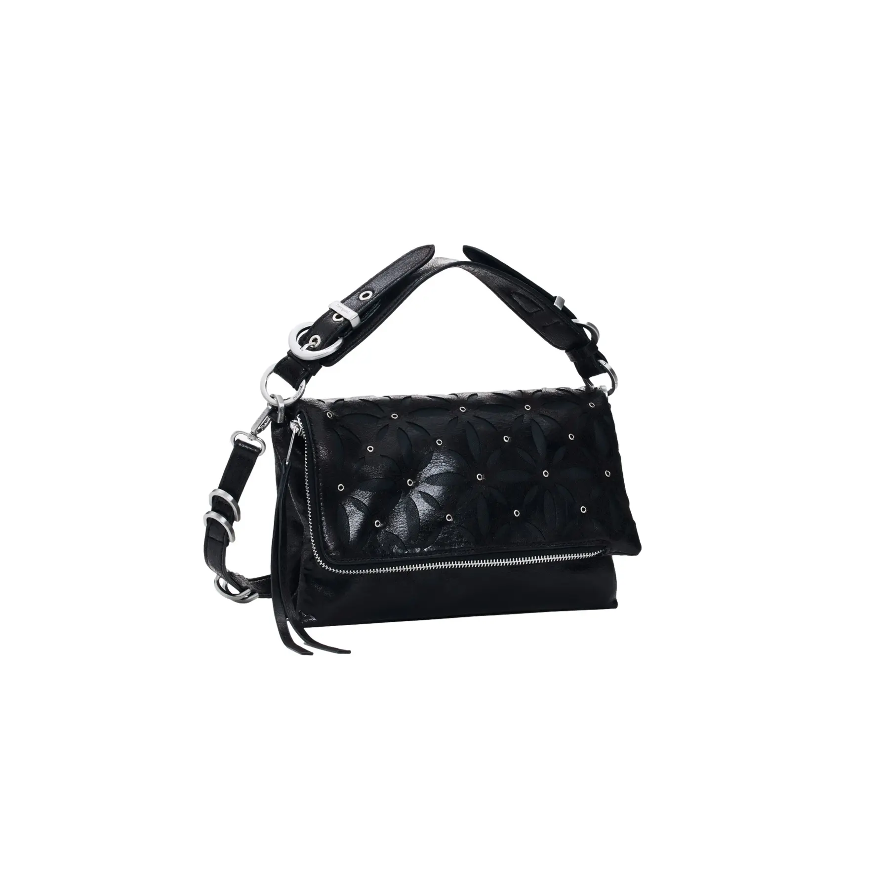Desigual Donna Noir Borsa A Tracolla Da 26Waxp73