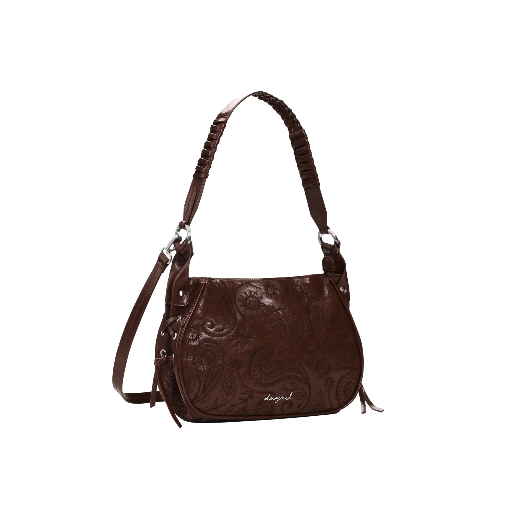 Desigual Women's Marron Shoulder Bag