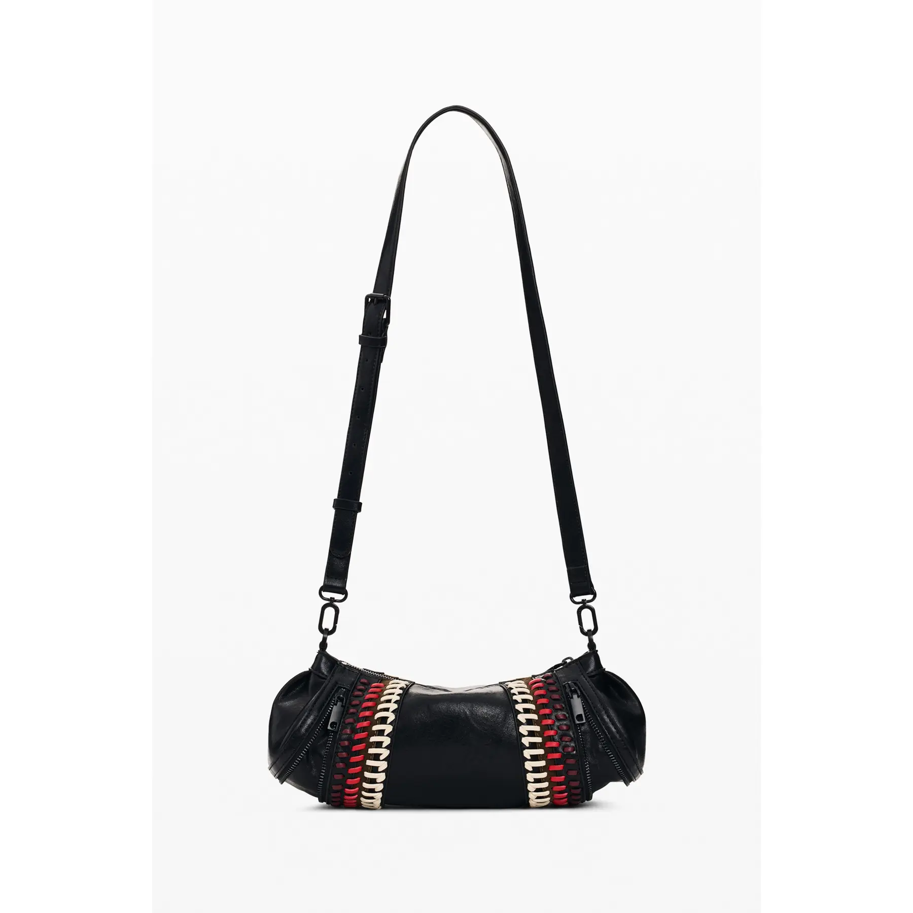 Desigual schoudertas Sonique Zarauz NF Crossbody Bag Black zwart