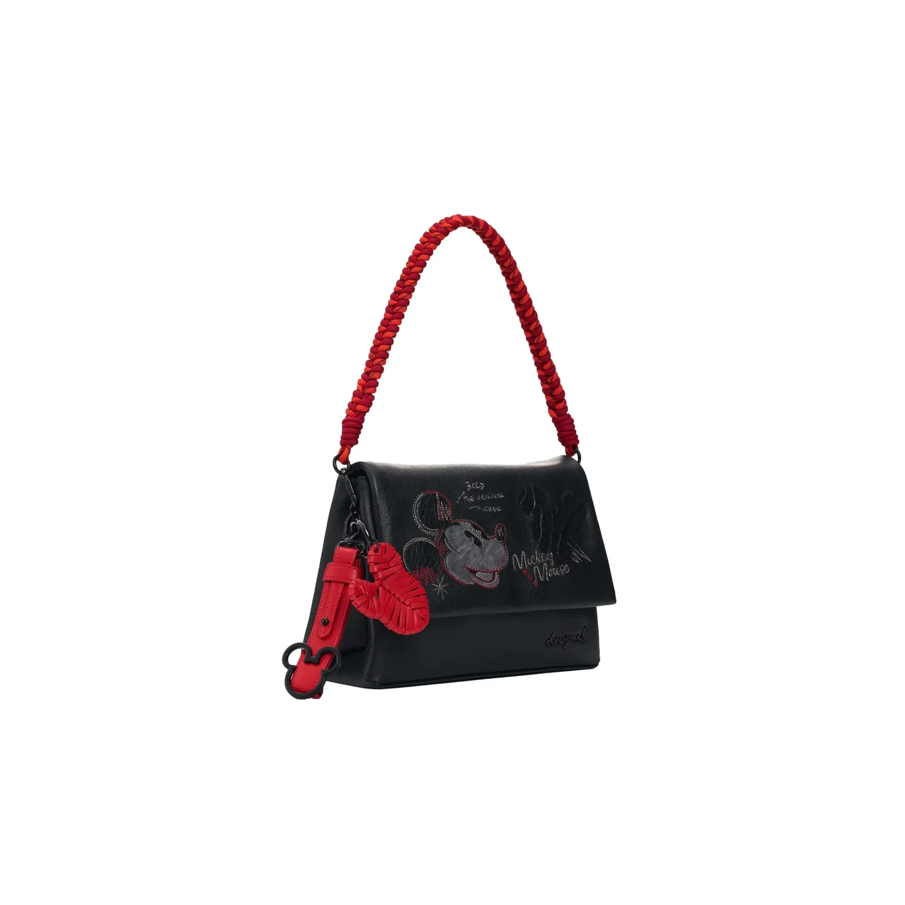 Desigual Donna Noir Borsa A Tracolla Da 26Waxp98