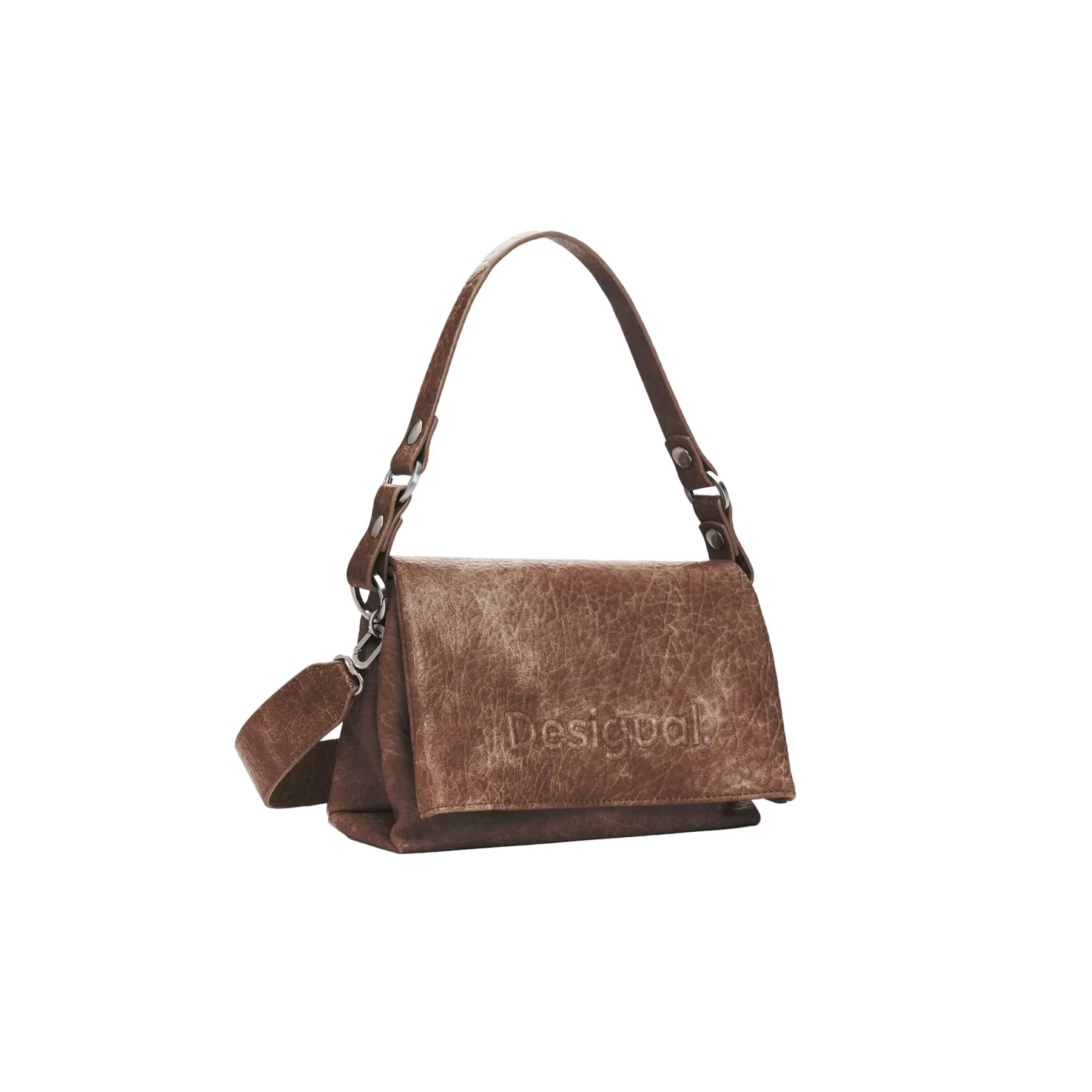 Desigual Women's Marron Shoulder Bag