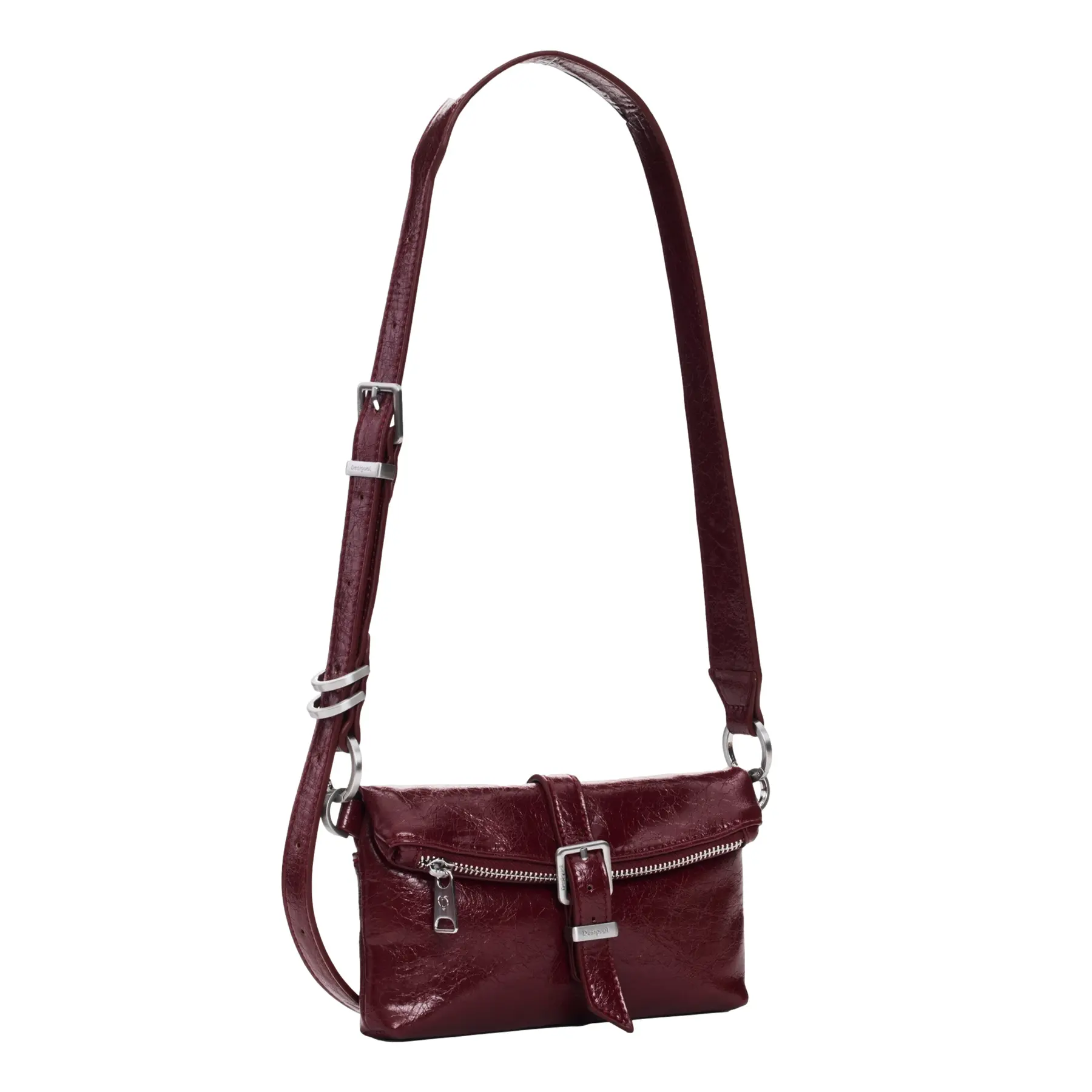 Desigual Donna Multicolore Borsa A Tracolla Da