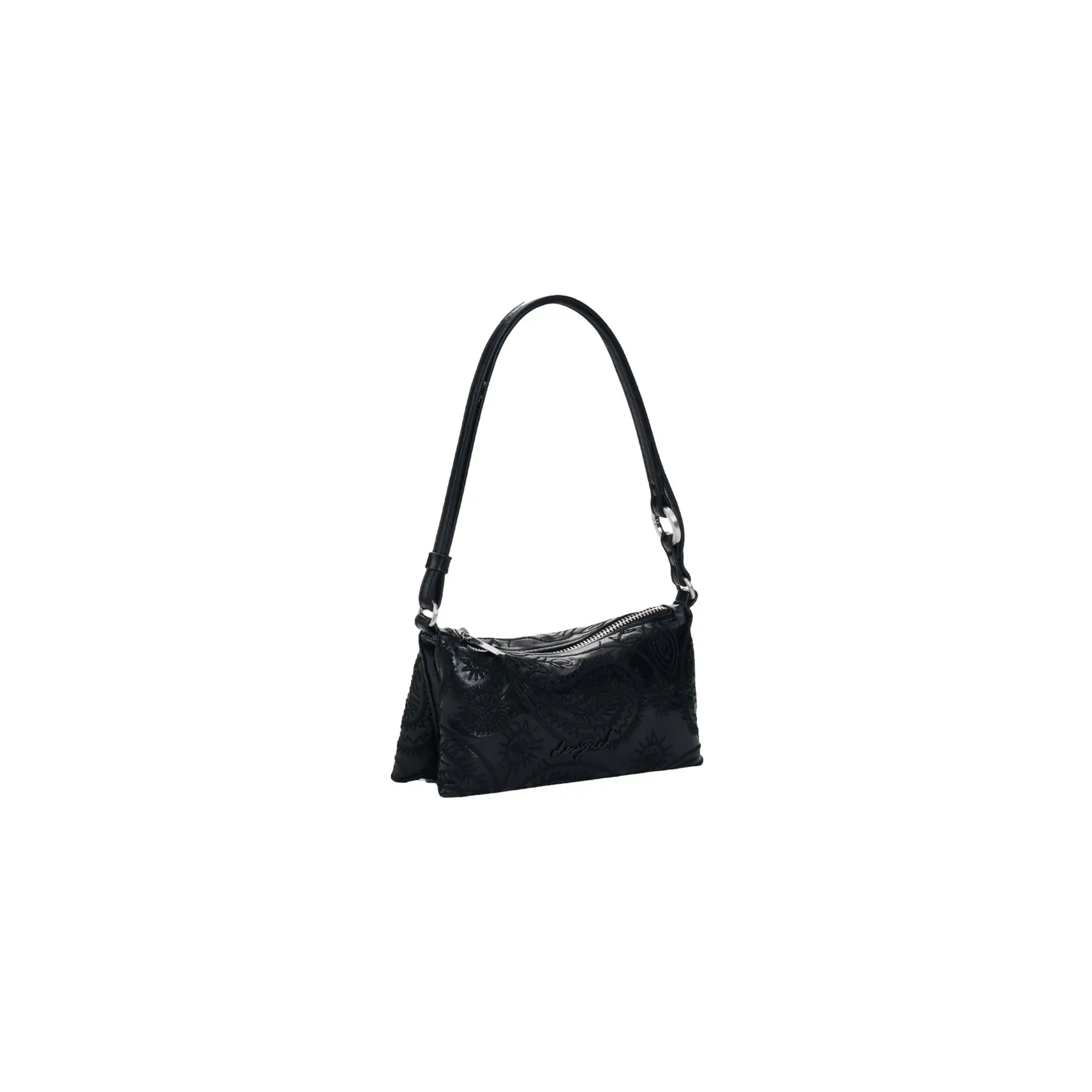 Desigual Donna Noir Borsa A Tracolla Da 26Waxp08