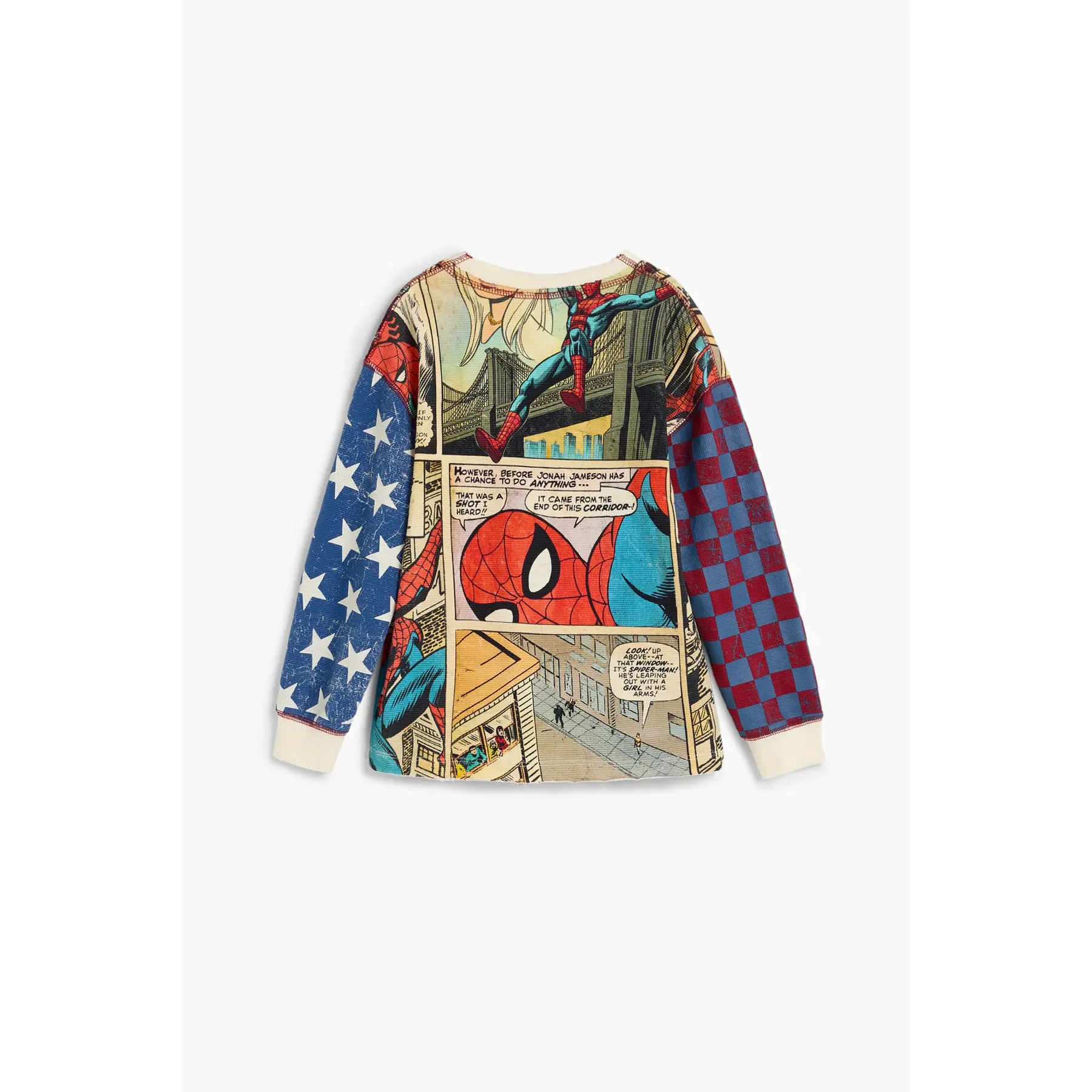 T-shirt manches longues enfant Desigual Spider Comic 37 €