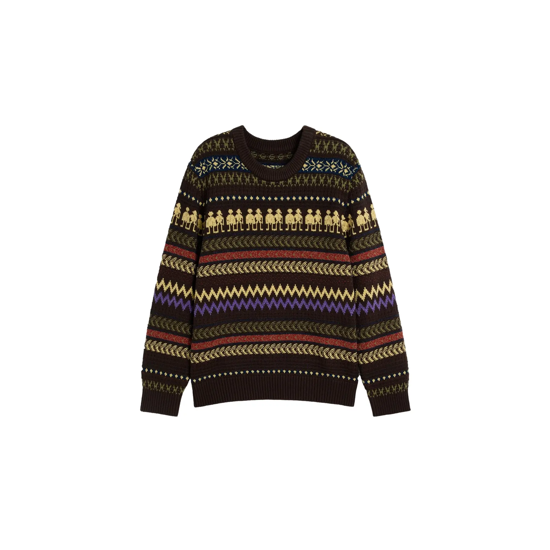 Pullover Desigual Cenefas Robots