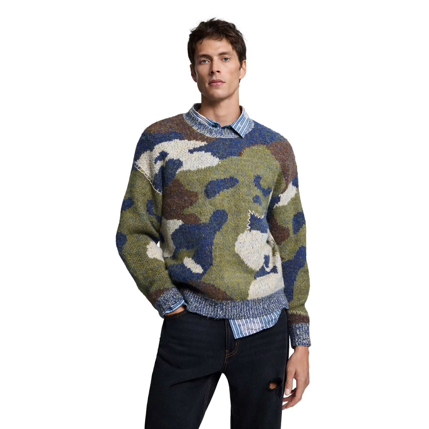 Pullover Desigual Jaquard