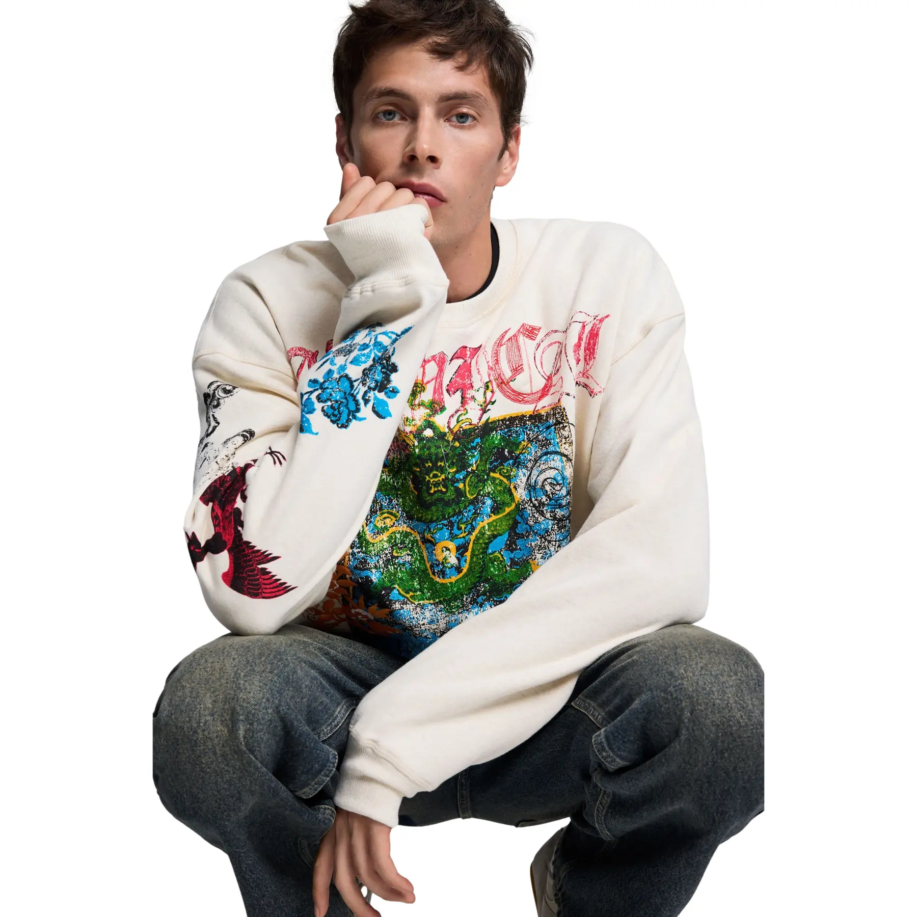 Pullover Desigual Crew Japan