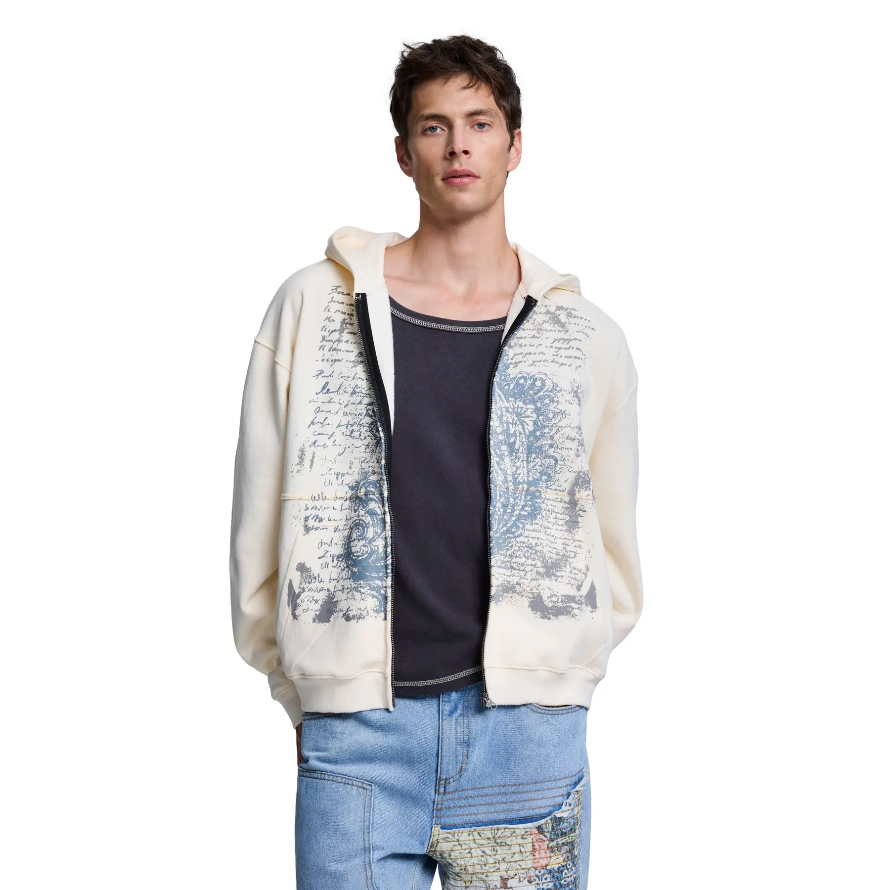 Hoodie Desigual Manuscrito