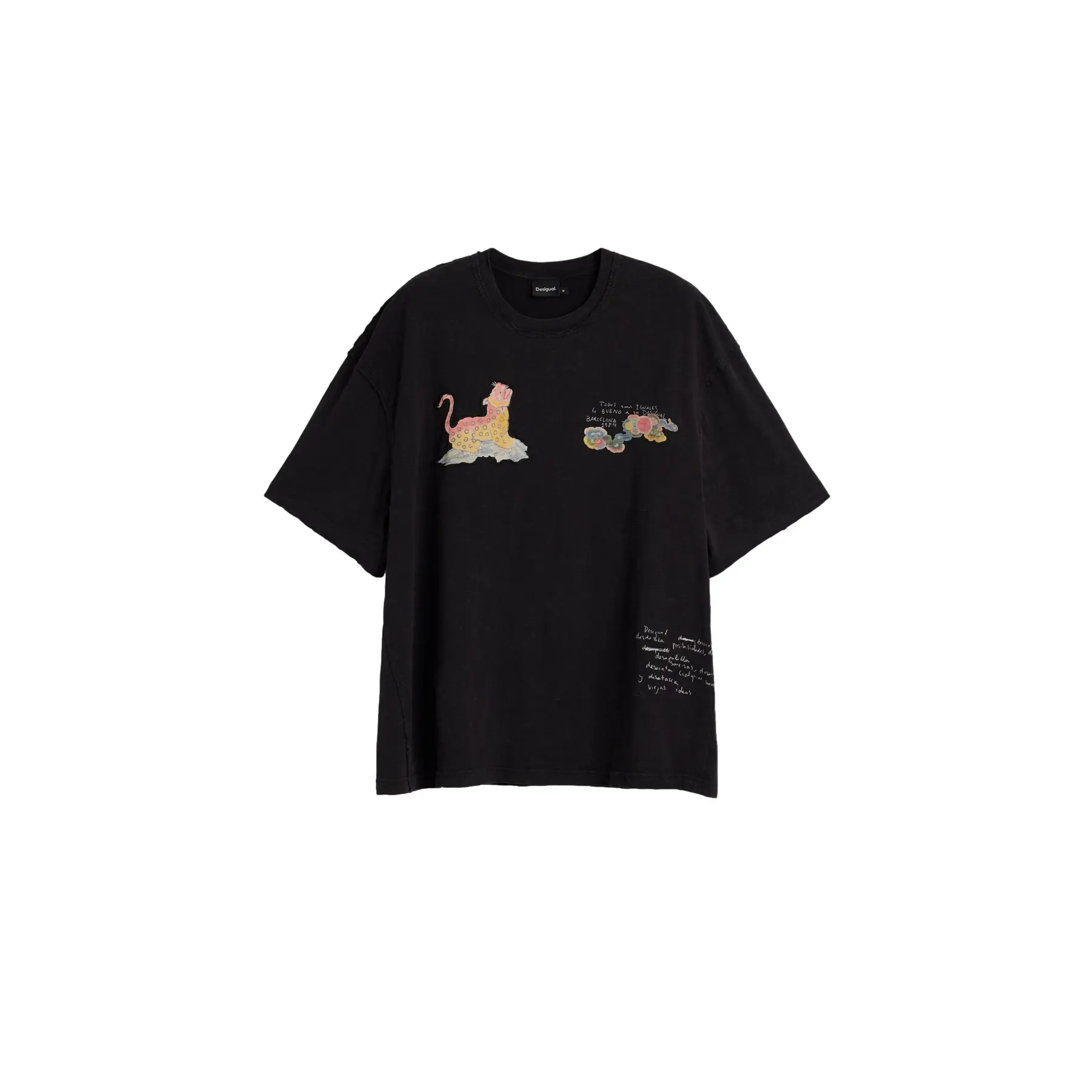 T-shirt Desigual Japan Black
