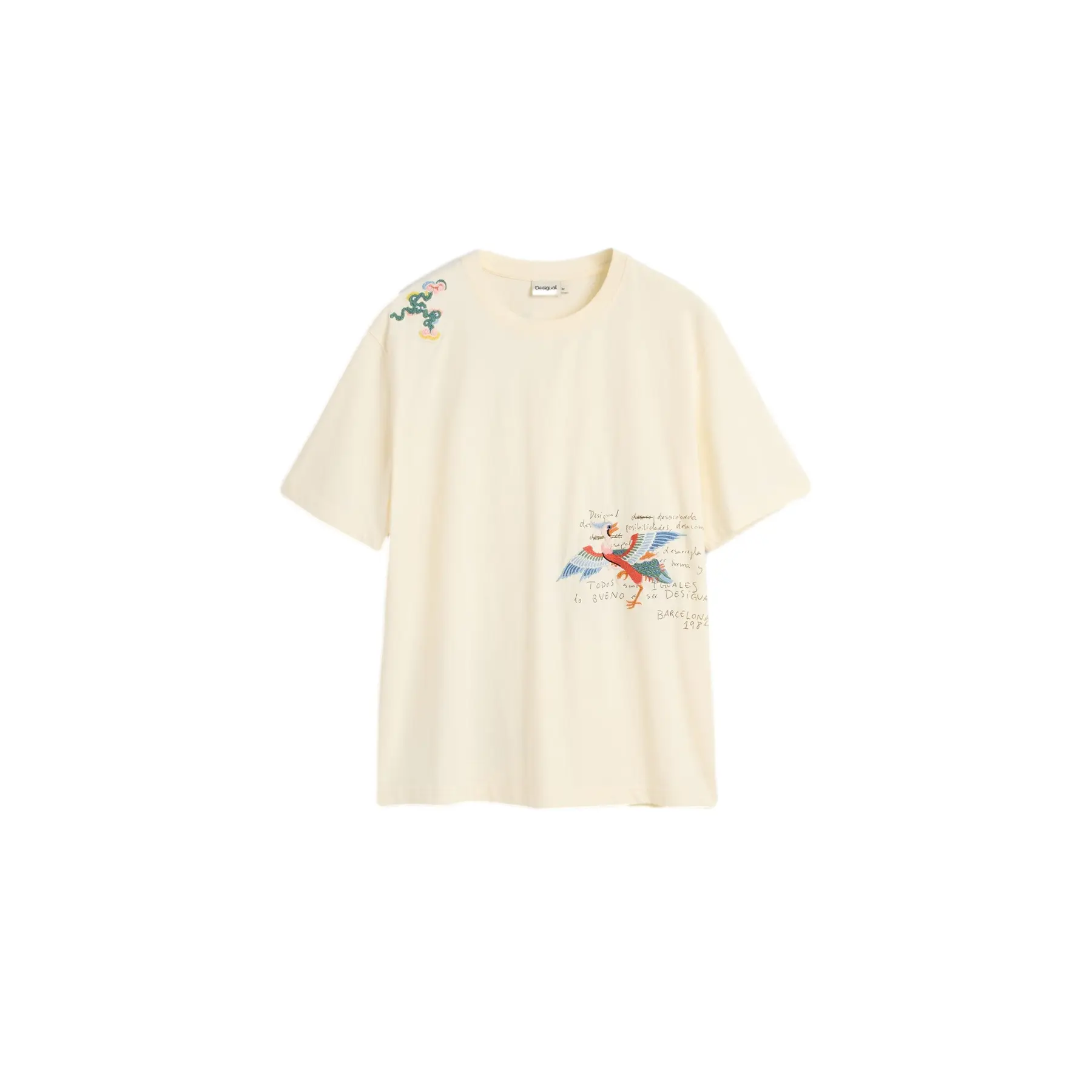 T-shirt Desigual Japan Colibrí