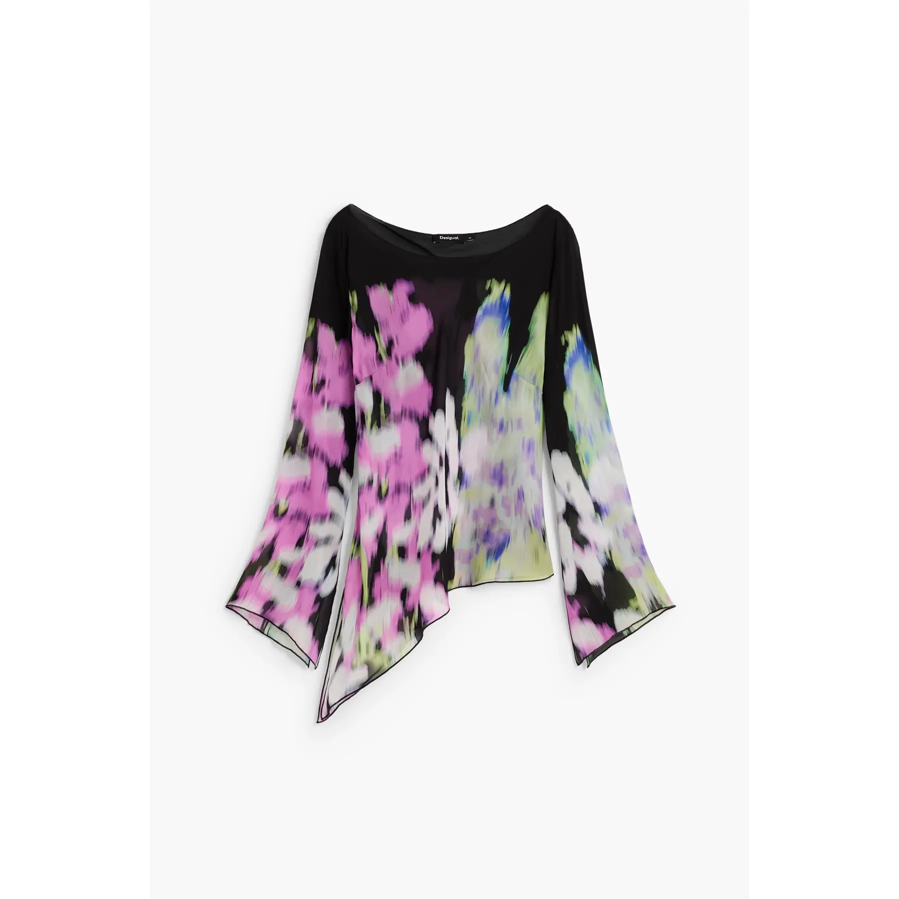 Desigual Damen Noir Bluse Lacroix