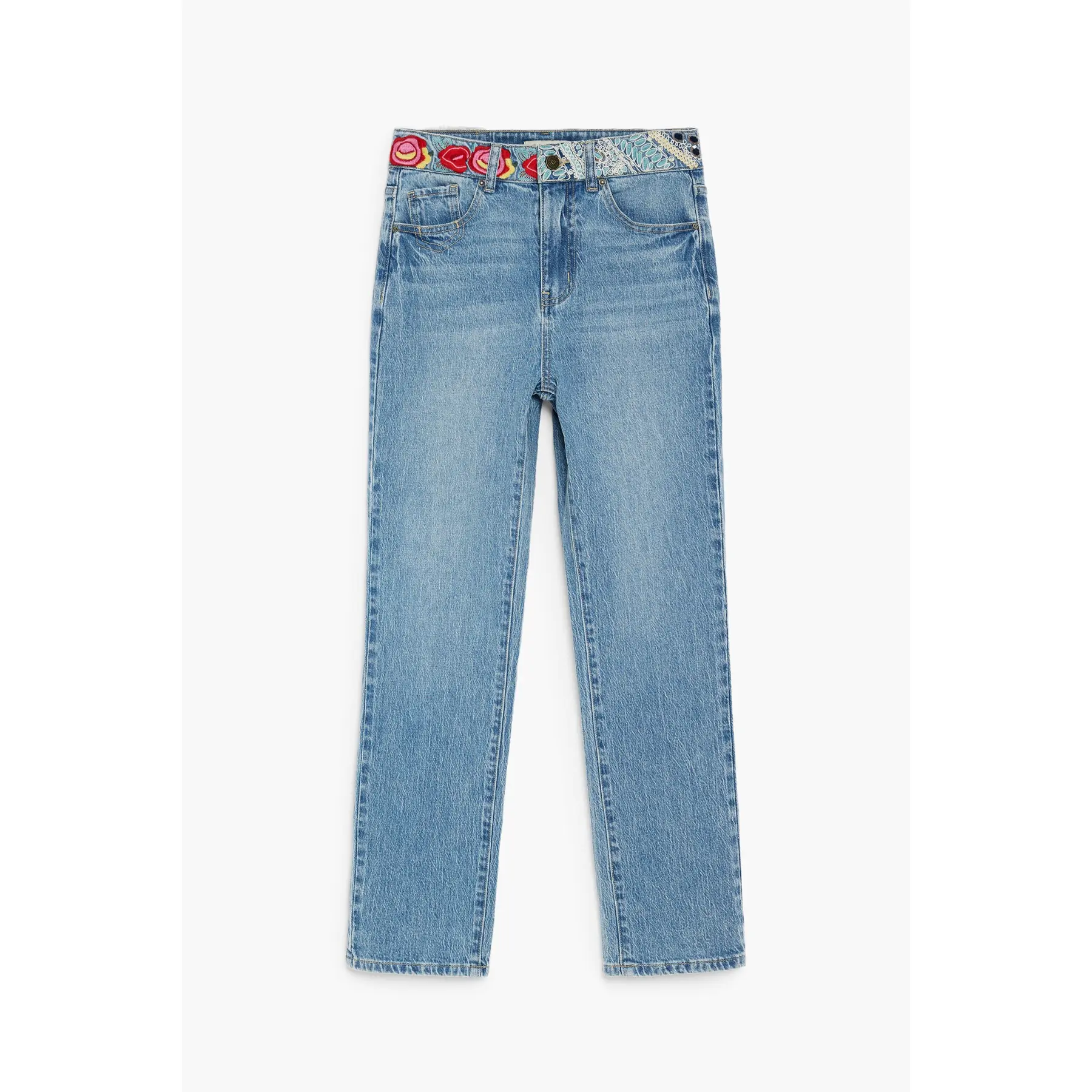 Desigual Women's Bleu Jeans Woodstock