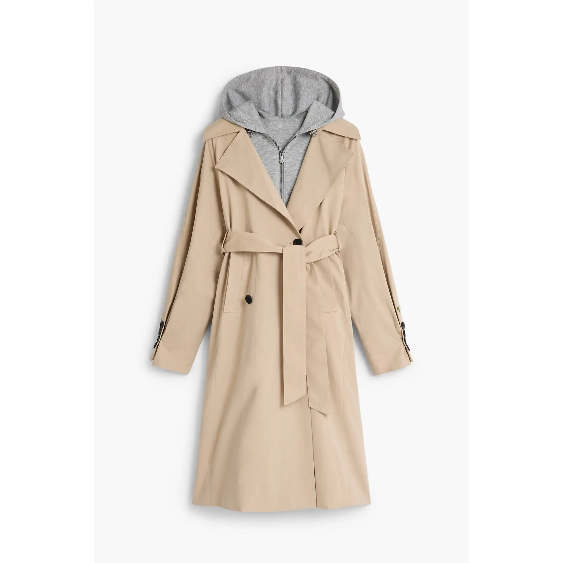 Desigual Women's Beige Parka Anne