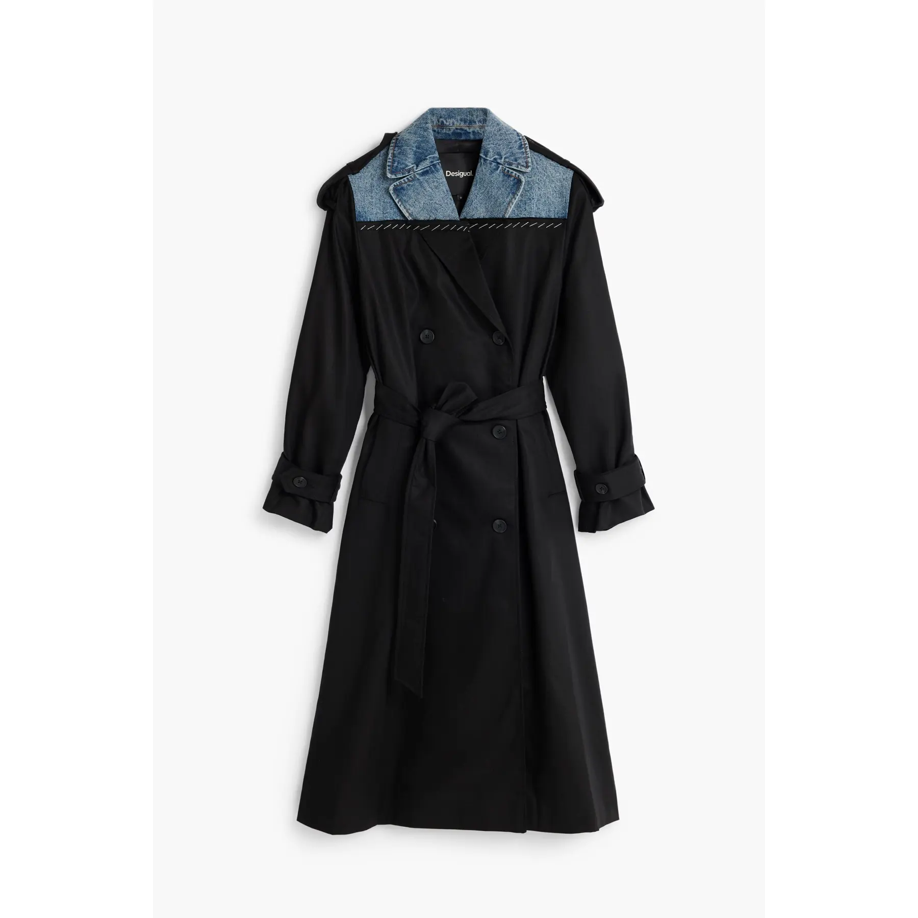 Parka Damen Desigual Hybridtrench