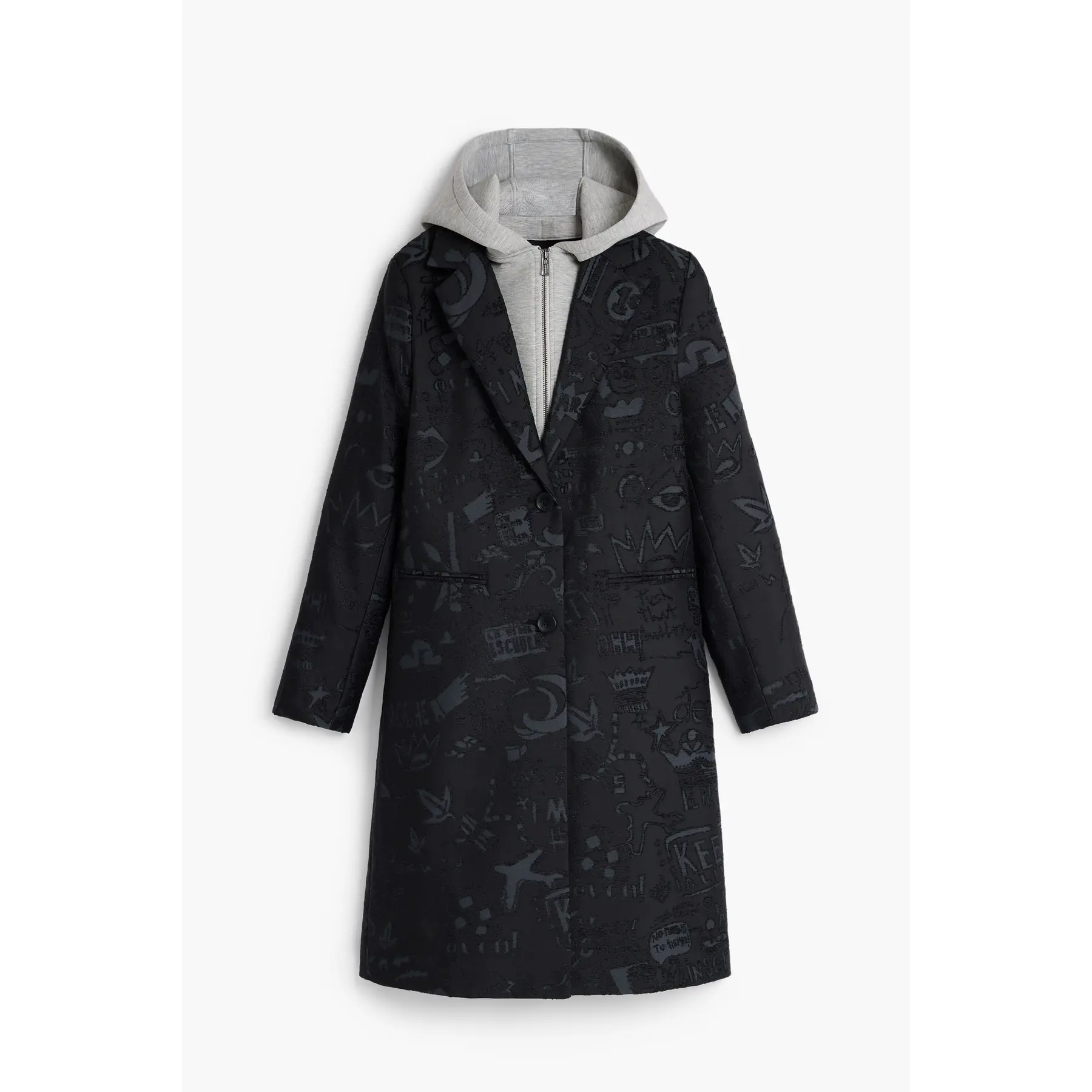 Lange Jacke Damen Desigual Ginny
