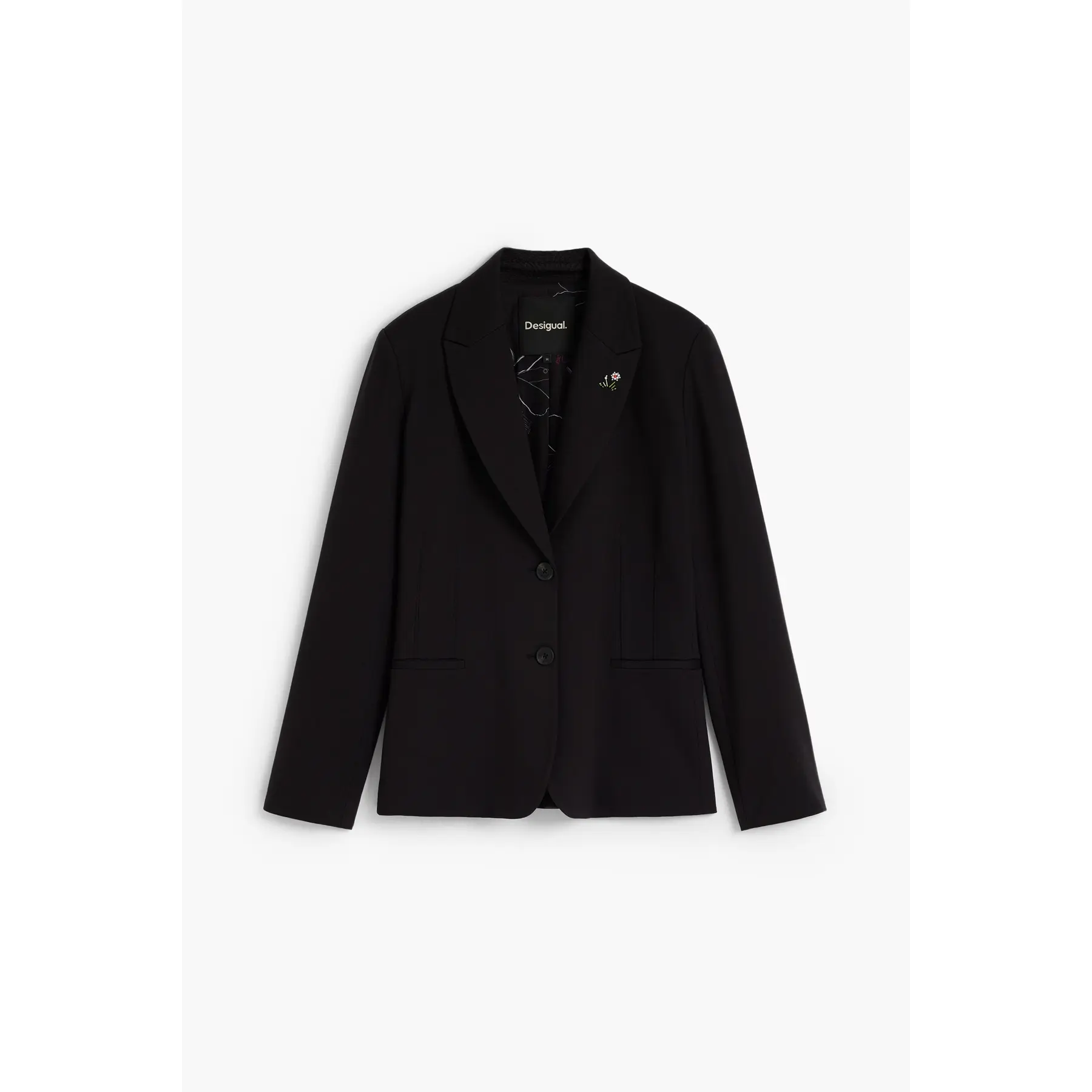 Desigual Donna Noir Blazer Da Nino