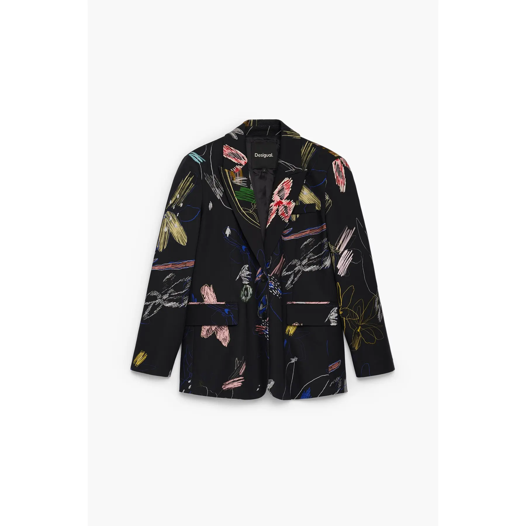 Desigual Women's Noir Blazer Nina