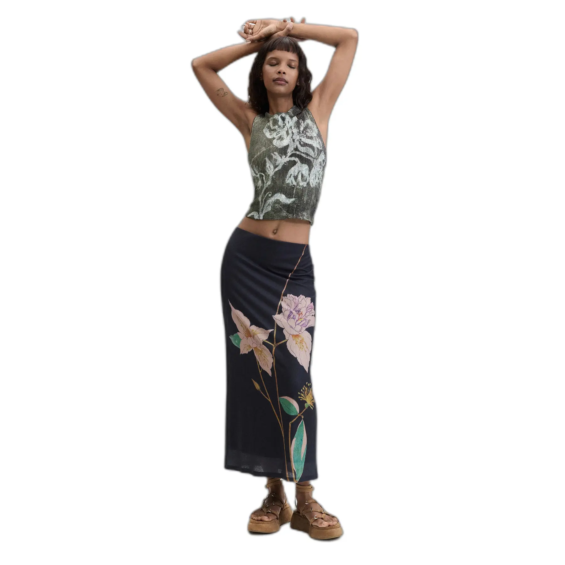 Desigual Women's Noir Skirt