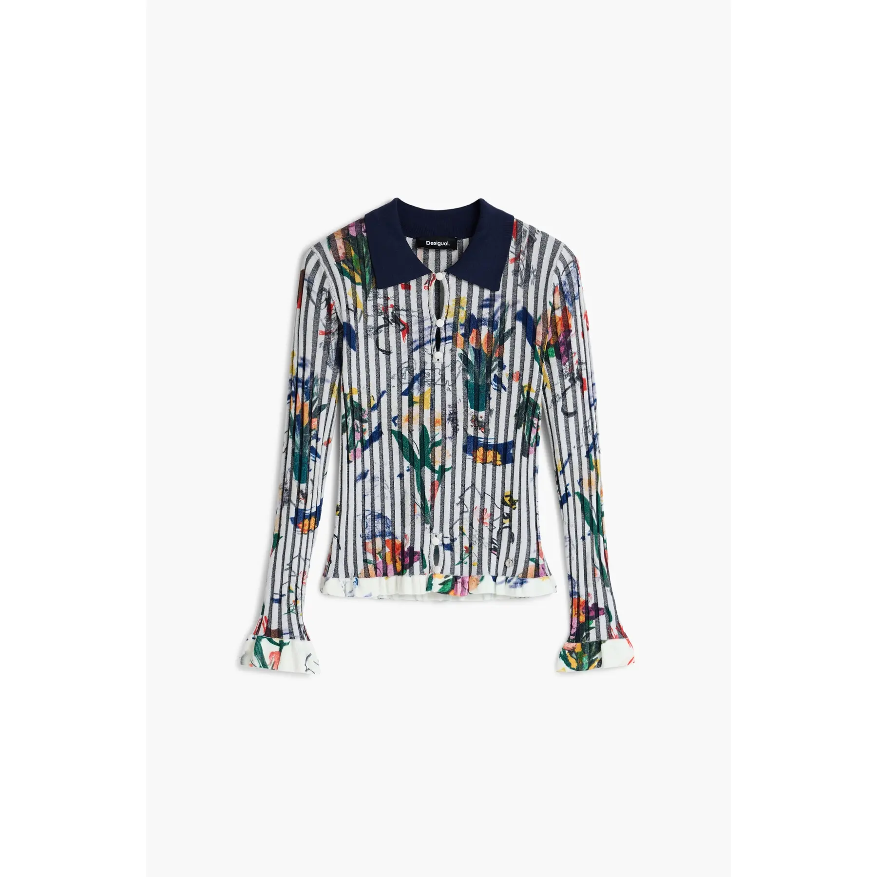 Pullover Damen Desigual Flowpock