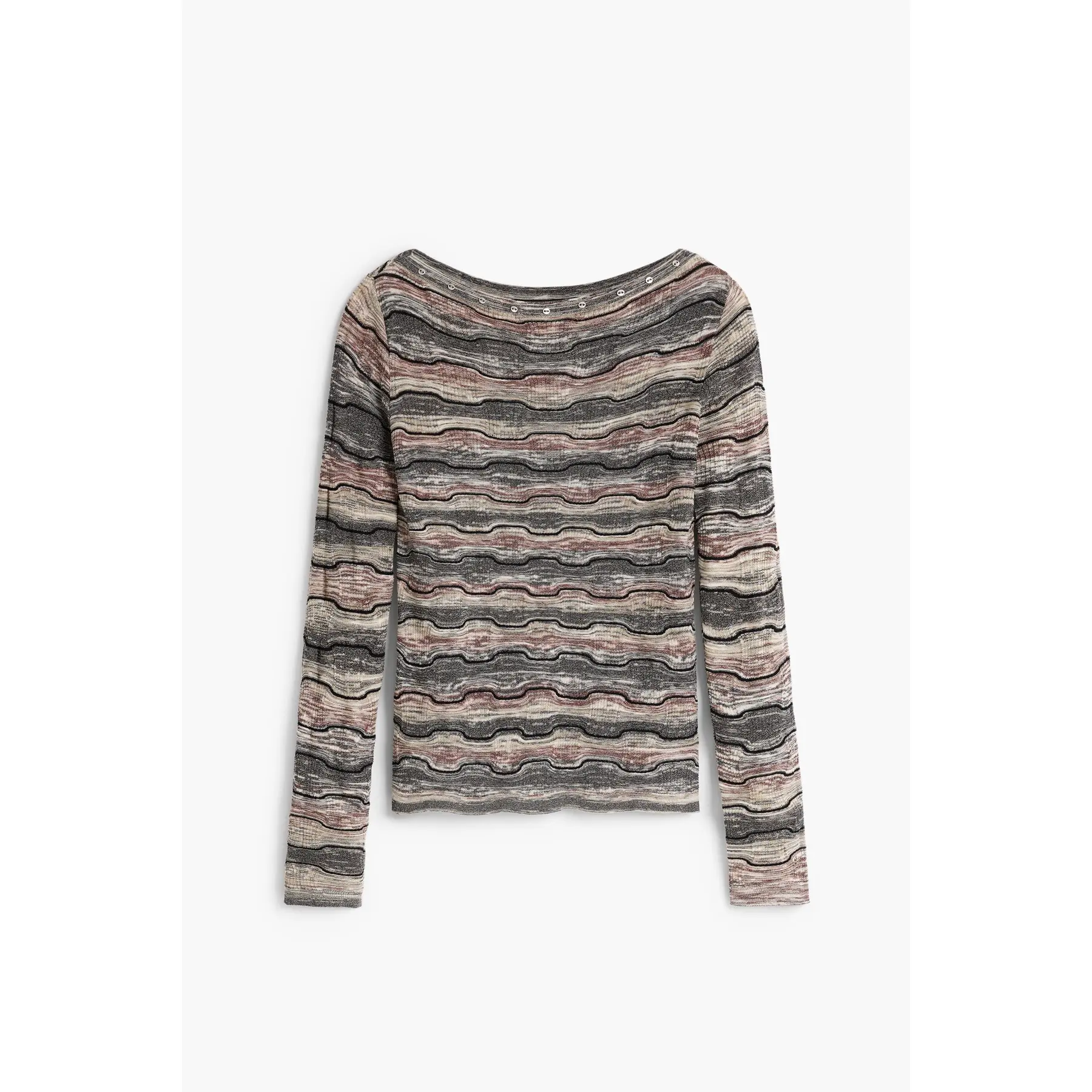 Desigual Women's Gris Woman Sweater Burt
