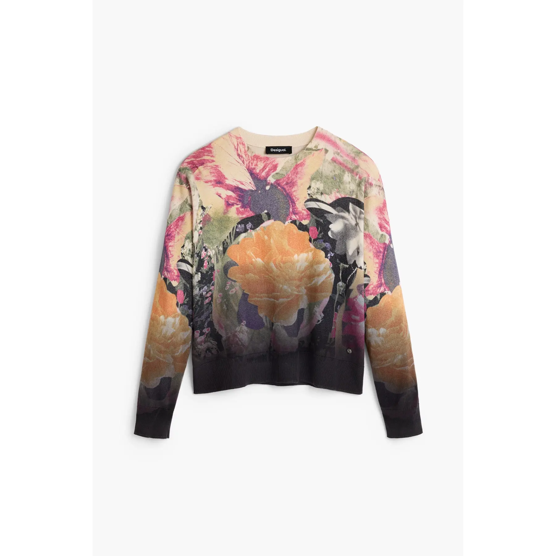 Desigual Damen Noir Pullover