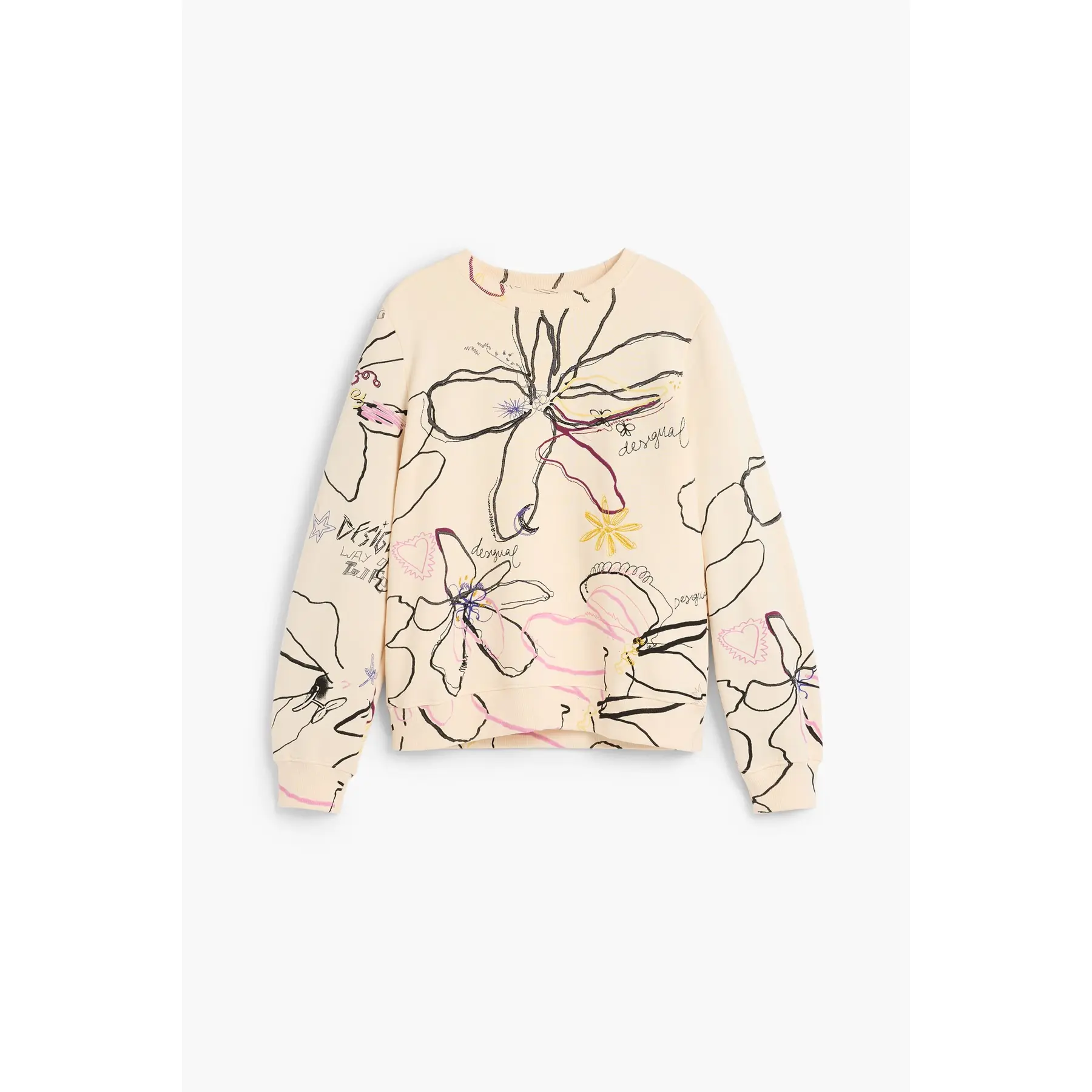 Sweatshirt Damen Desigual Rodas