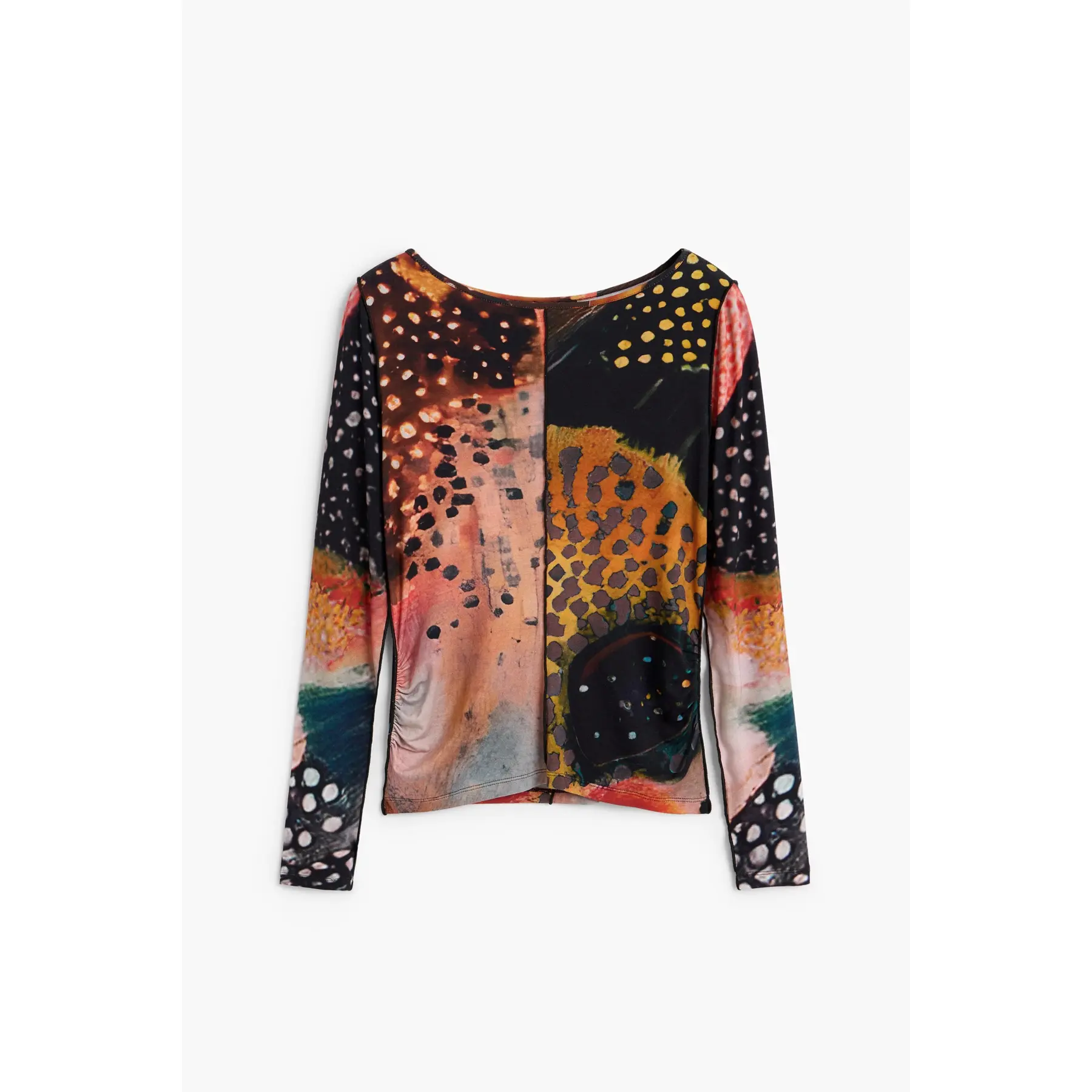 Desigual Damen Multicolore T-Shirt Catania