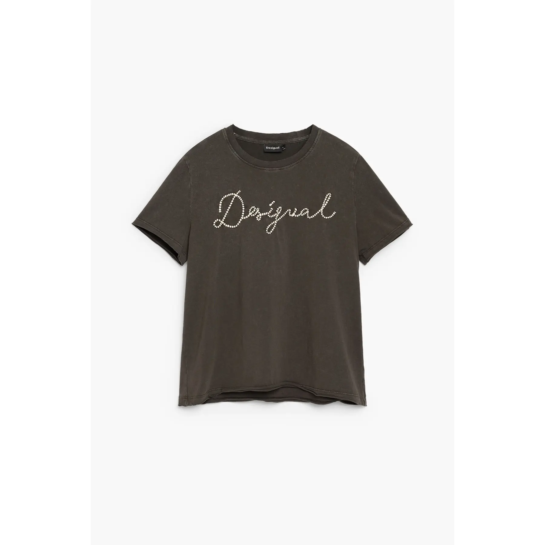 Desigual Donna Noir T-Shirt Da Neena