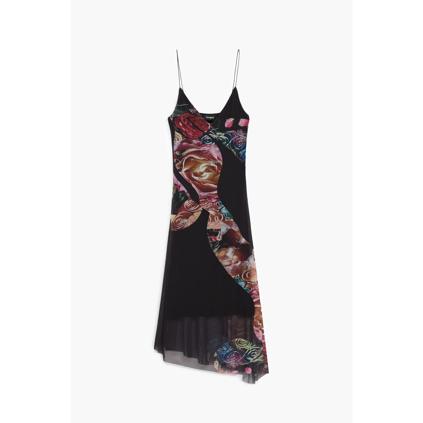 Blumenmusterkleid Damen Desigual Lacroix
