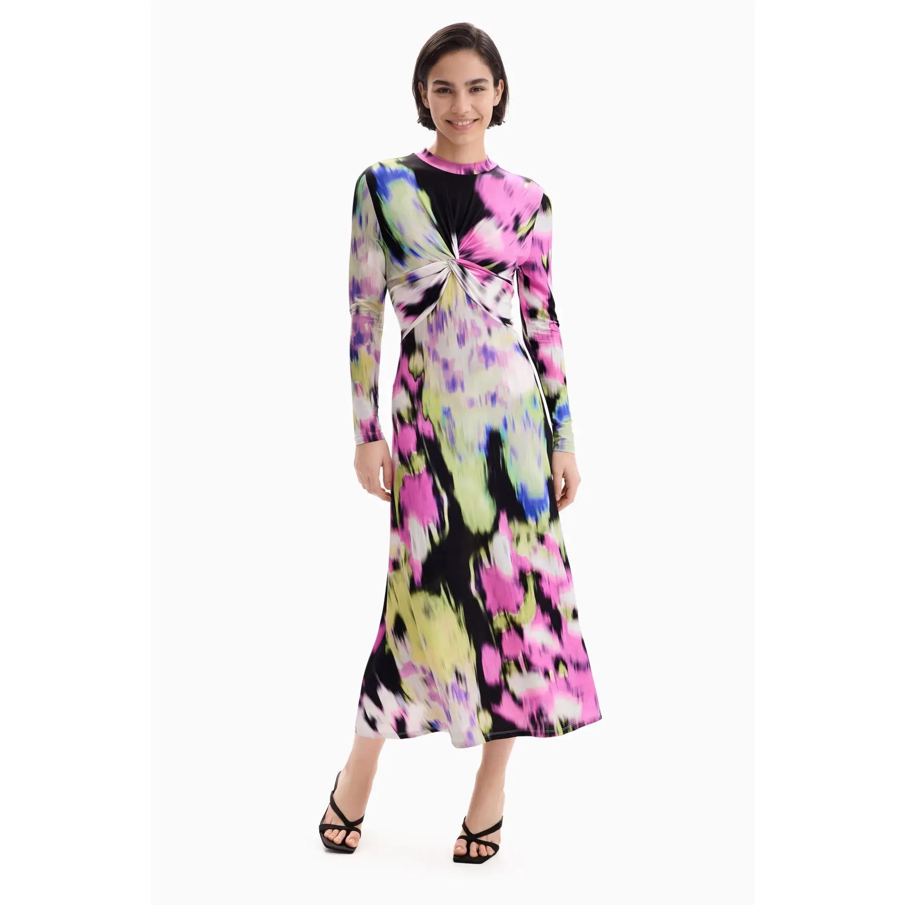 Desigual Women's Multicolore Dress Lacroix