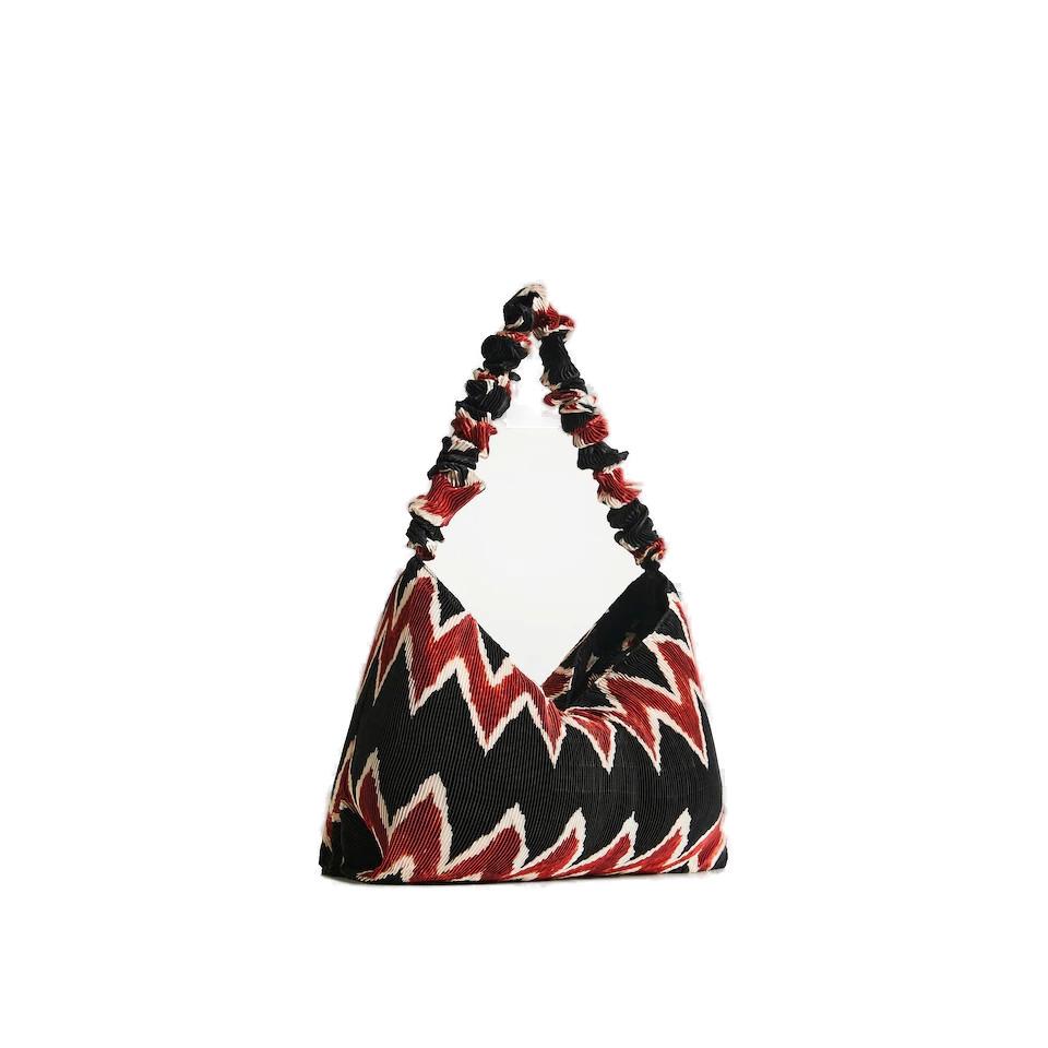8445110267202 - Damenhandtasche Zigzag Pleated Idomeni