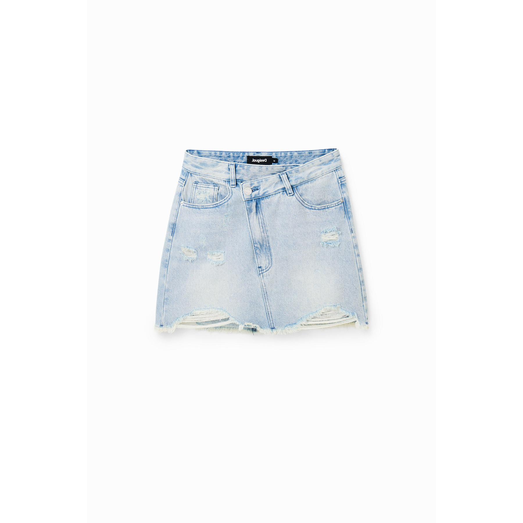 8445110397893 - Minirock jeans Kreuzgürtel Frau Desigual 8445110397893 - Minirock jeans Kreuzgürtel Frau Desigual