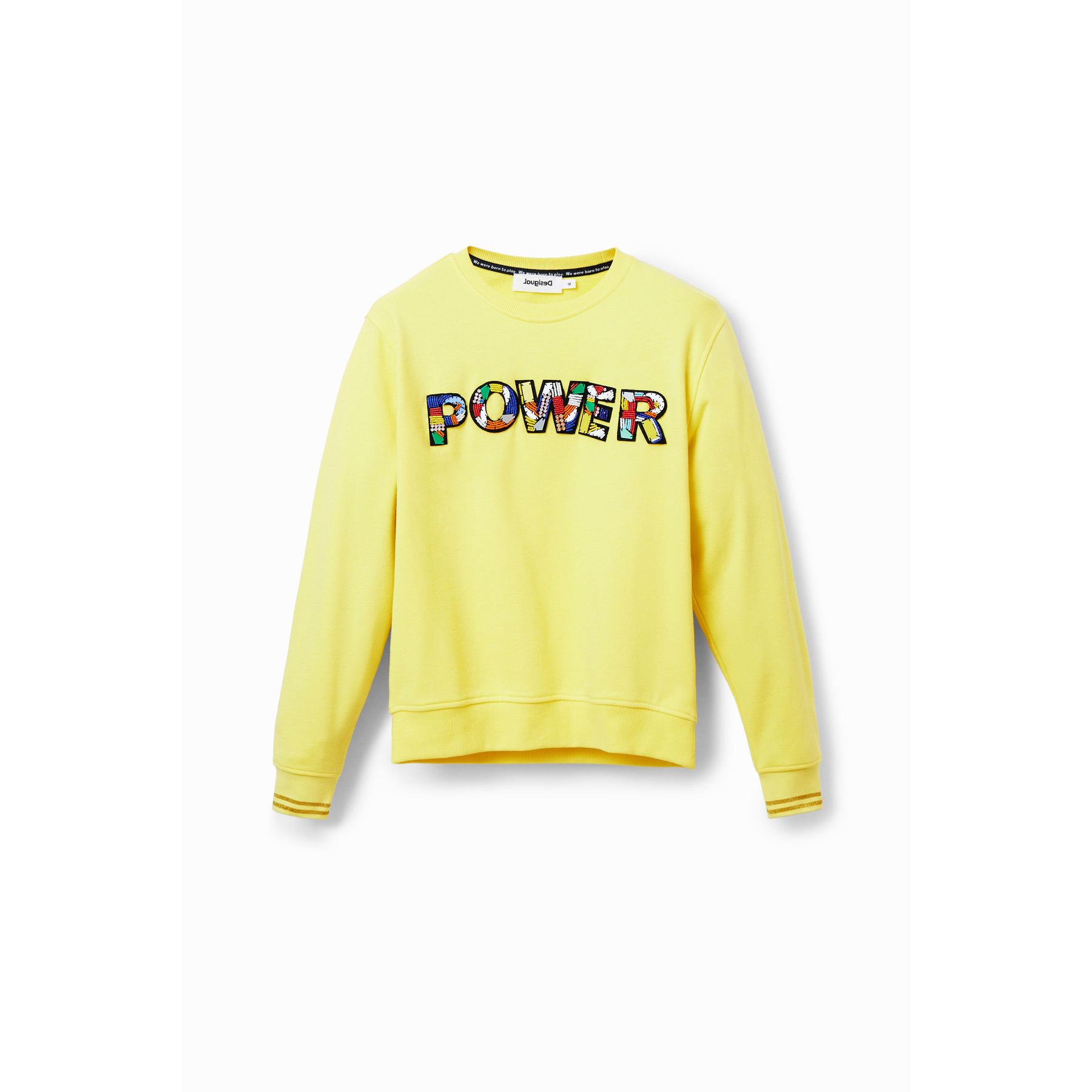 8445110411346 - Sweatshirt Power-Patch Frau Desigual