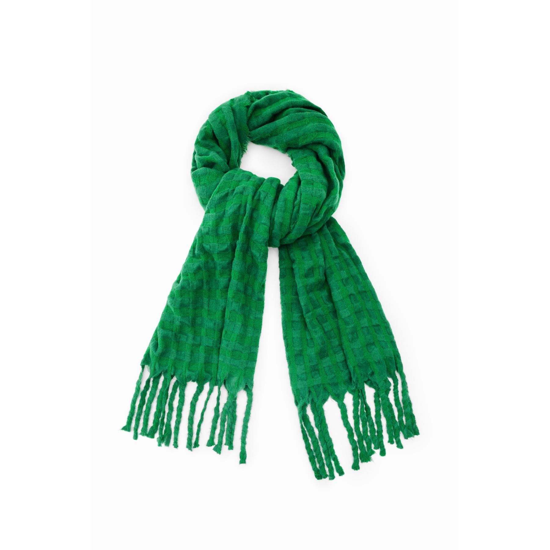 8445110450390 - Rechteckiges Halstuch Karo Frau Desigual