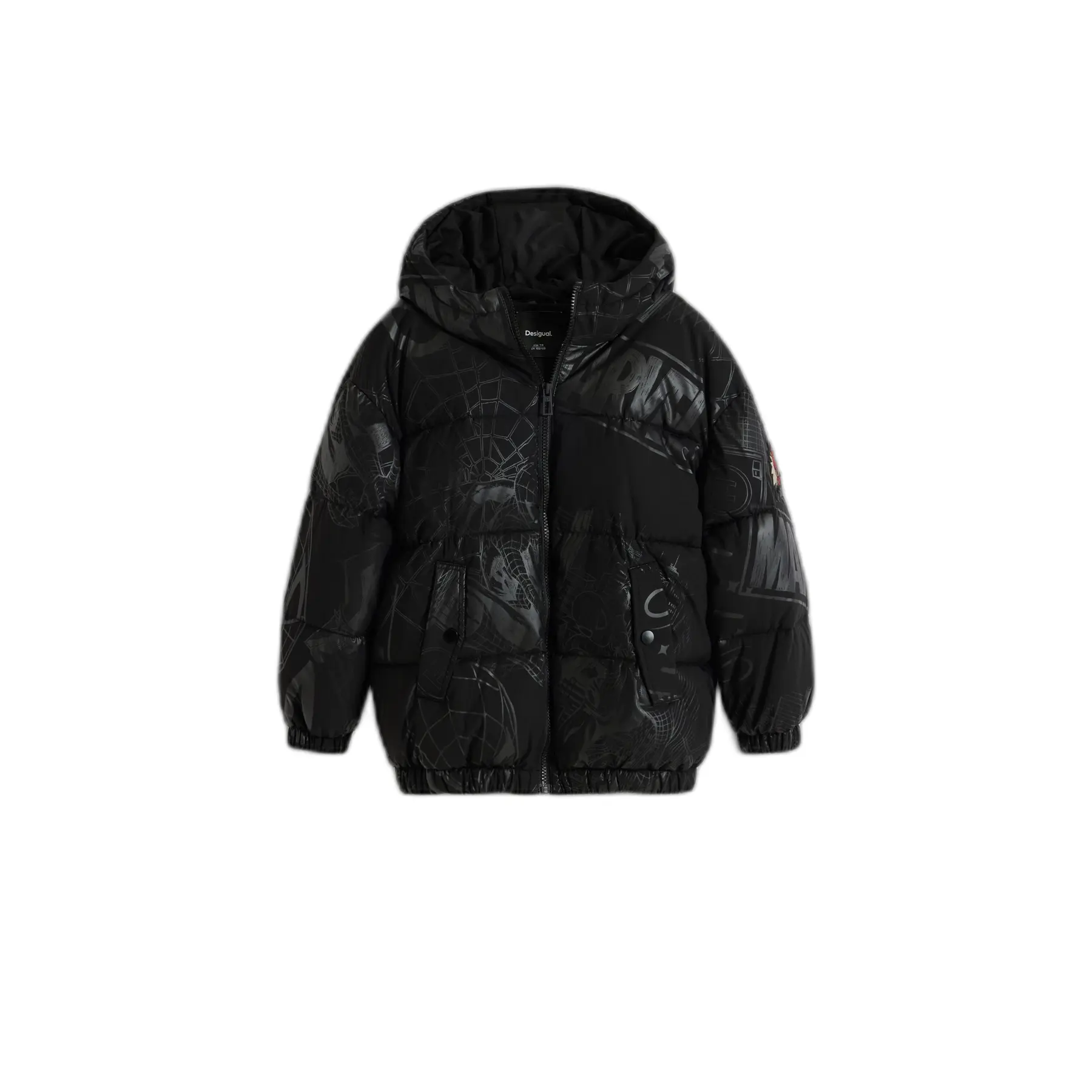 8445110724859 - Kinder Kapuzenjacke Spider