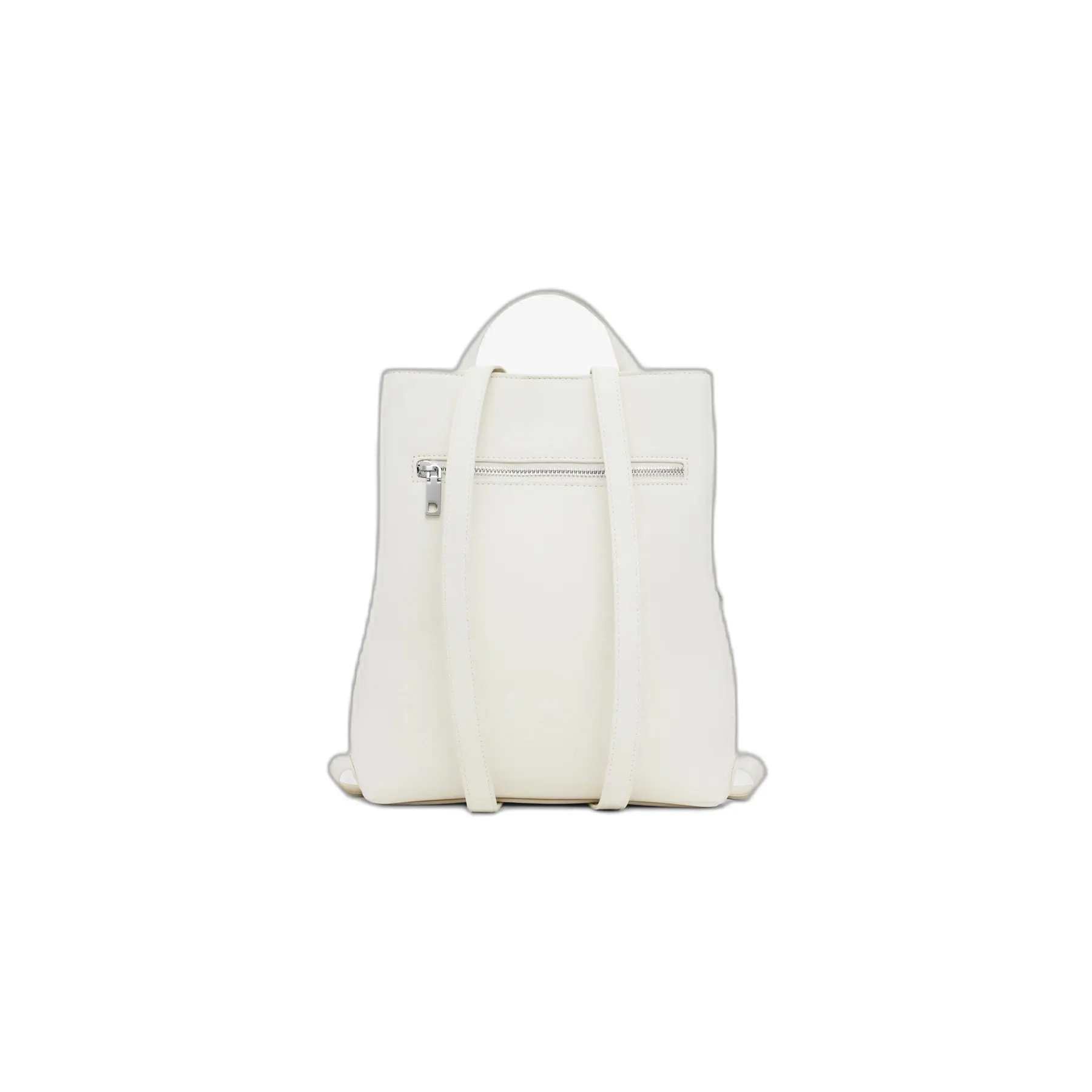 Desigual Damen Blanc Rucksack Cromo Sumy Mini