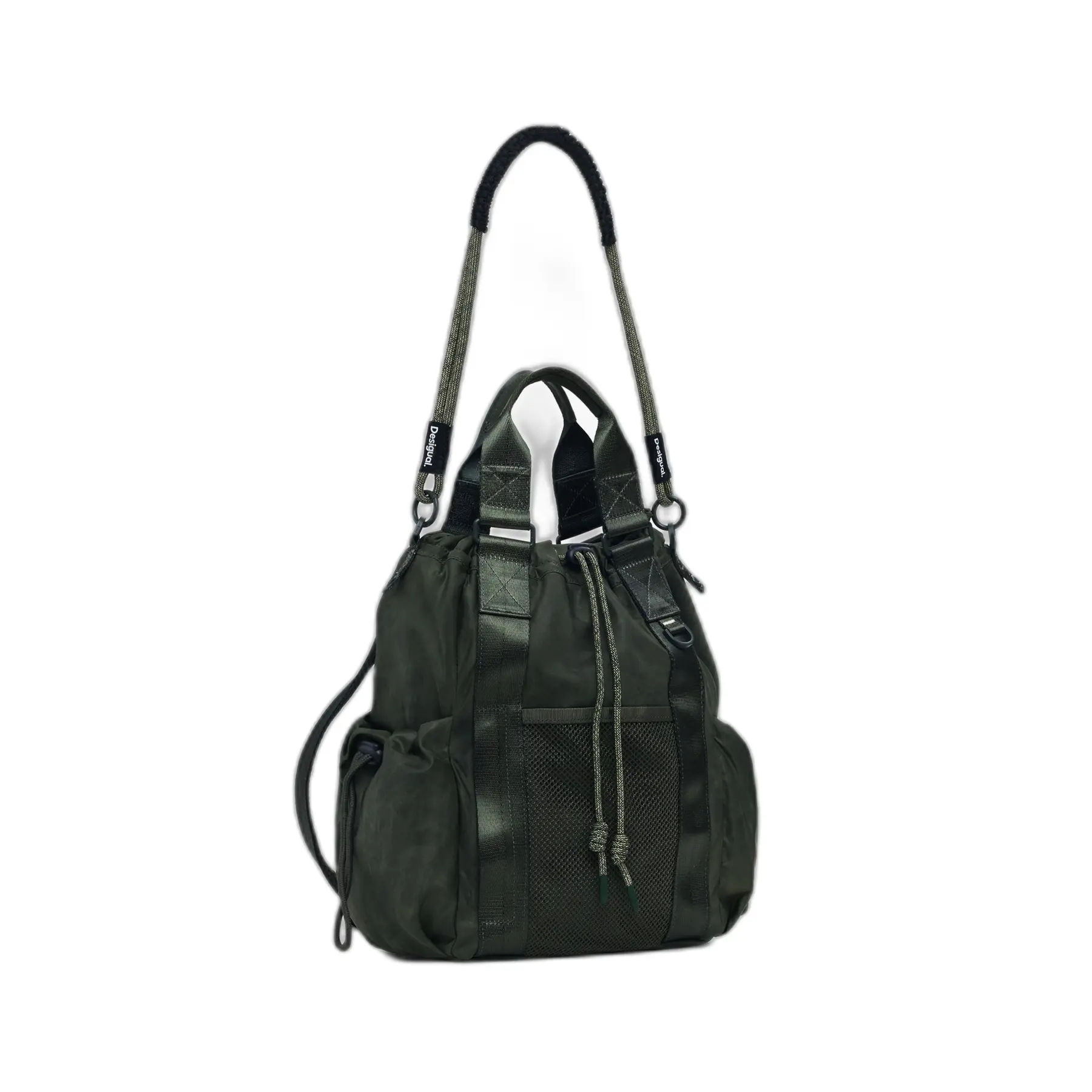 Desigual Damen Vert Rucksack Neo Grunge Globe