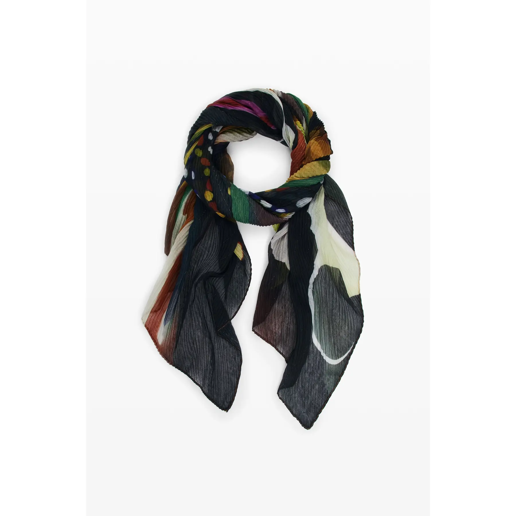 Desigual Damen Multicolore Kopftuch Lacroix