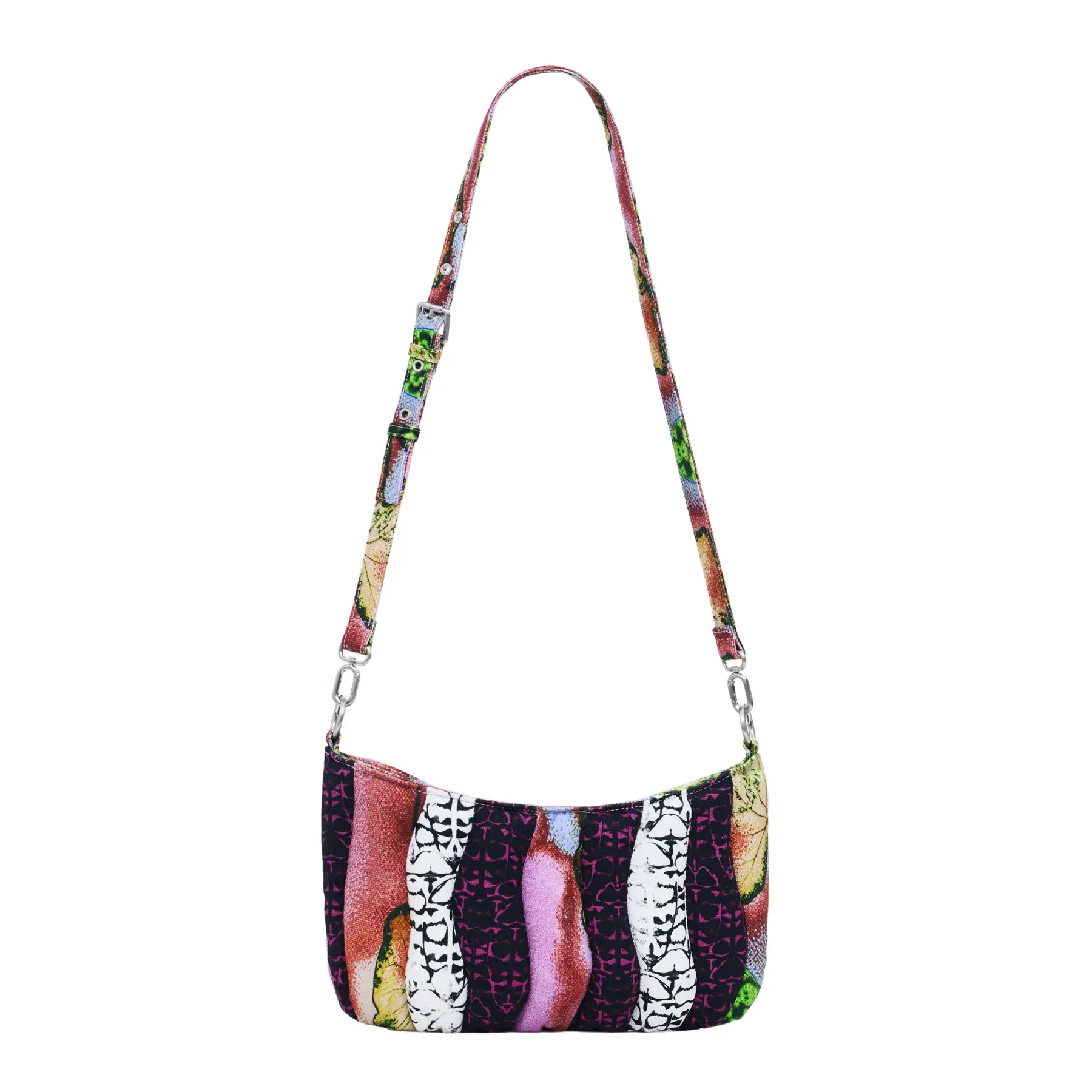 Desigual Damen Multicolore Schultertasche Lacroix