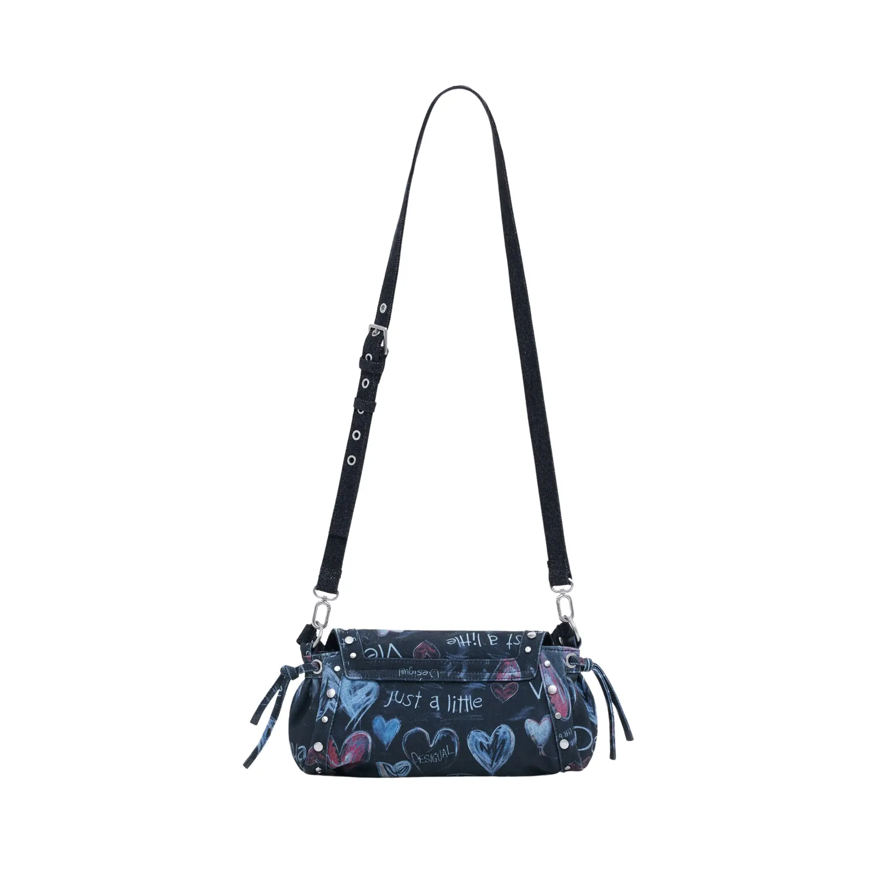 Desigual Damen Multicolore Schultertasche Stacatto