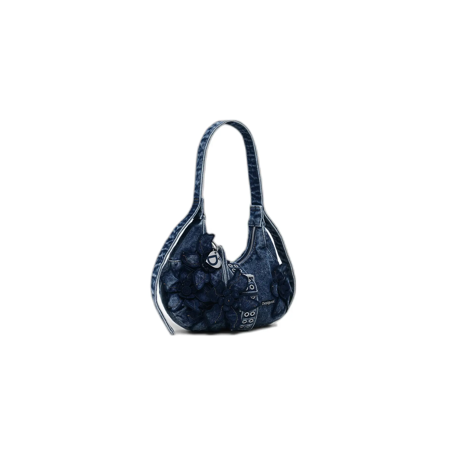 Desigual Damen Bleu Jeans Schultertasche Für Curio Margot