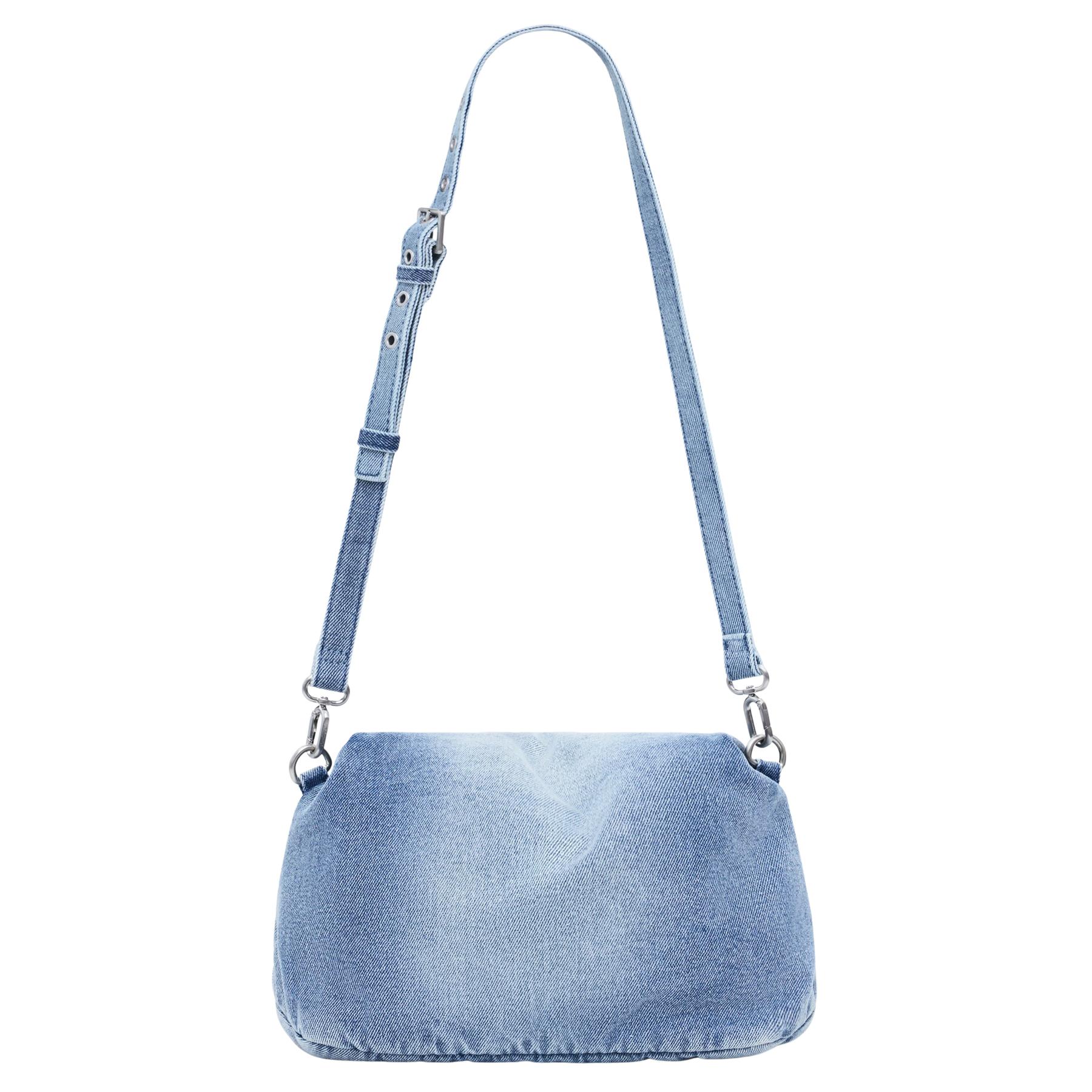 8445110771587 - Jeans Schultertasche für Frauen Half Logo Venecia 40