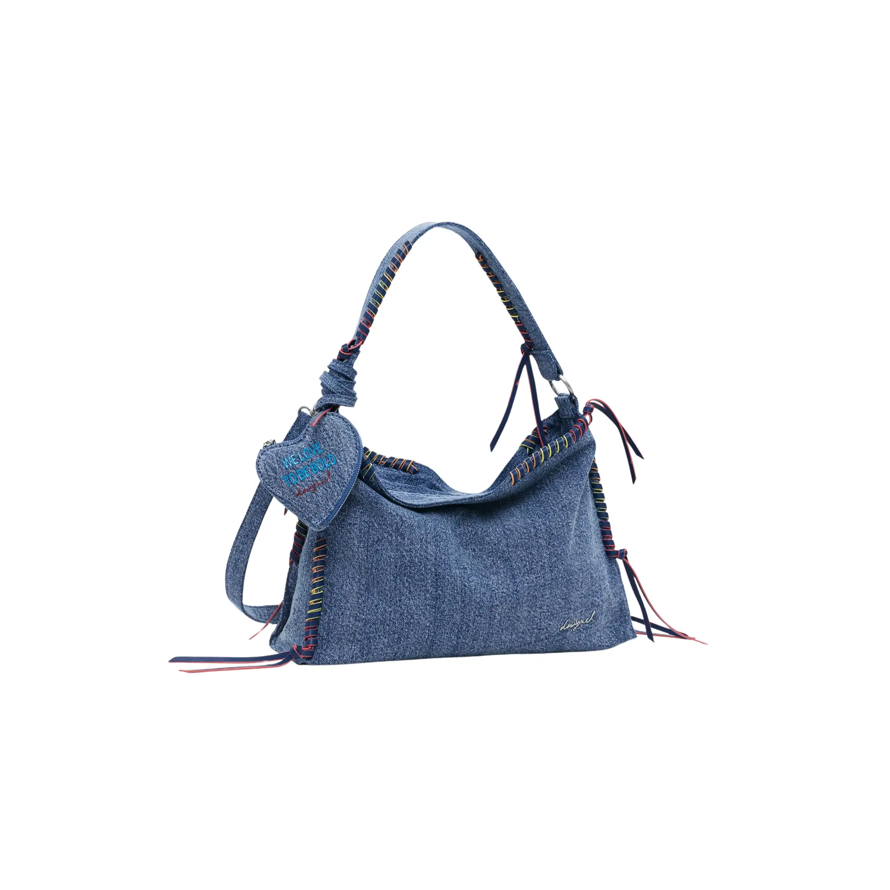 Desigual Femme Bleu Sac Bandoulière En Jean Torio Leiria