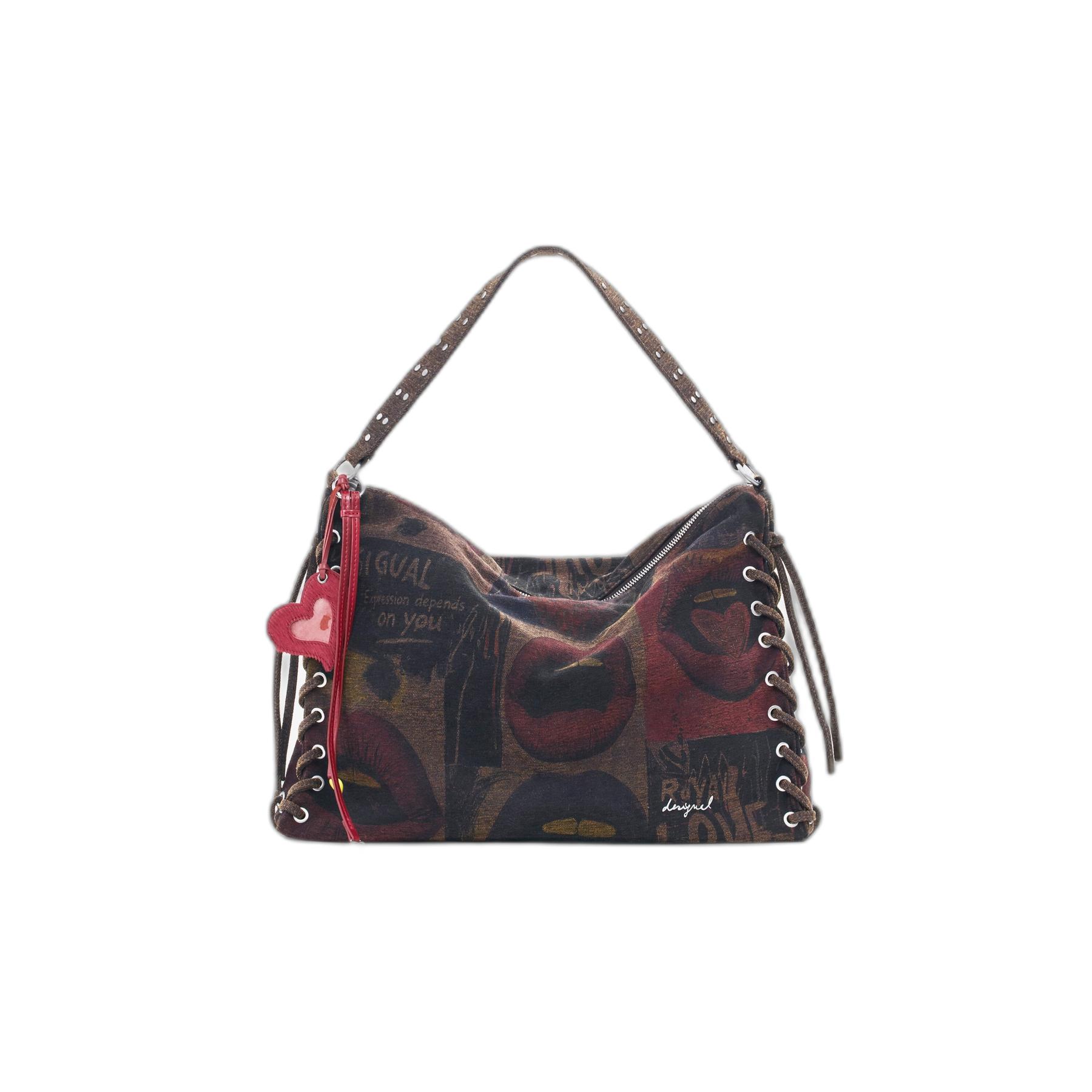 8445110804667 - Schultertasche Damen Leiria Graffiatto