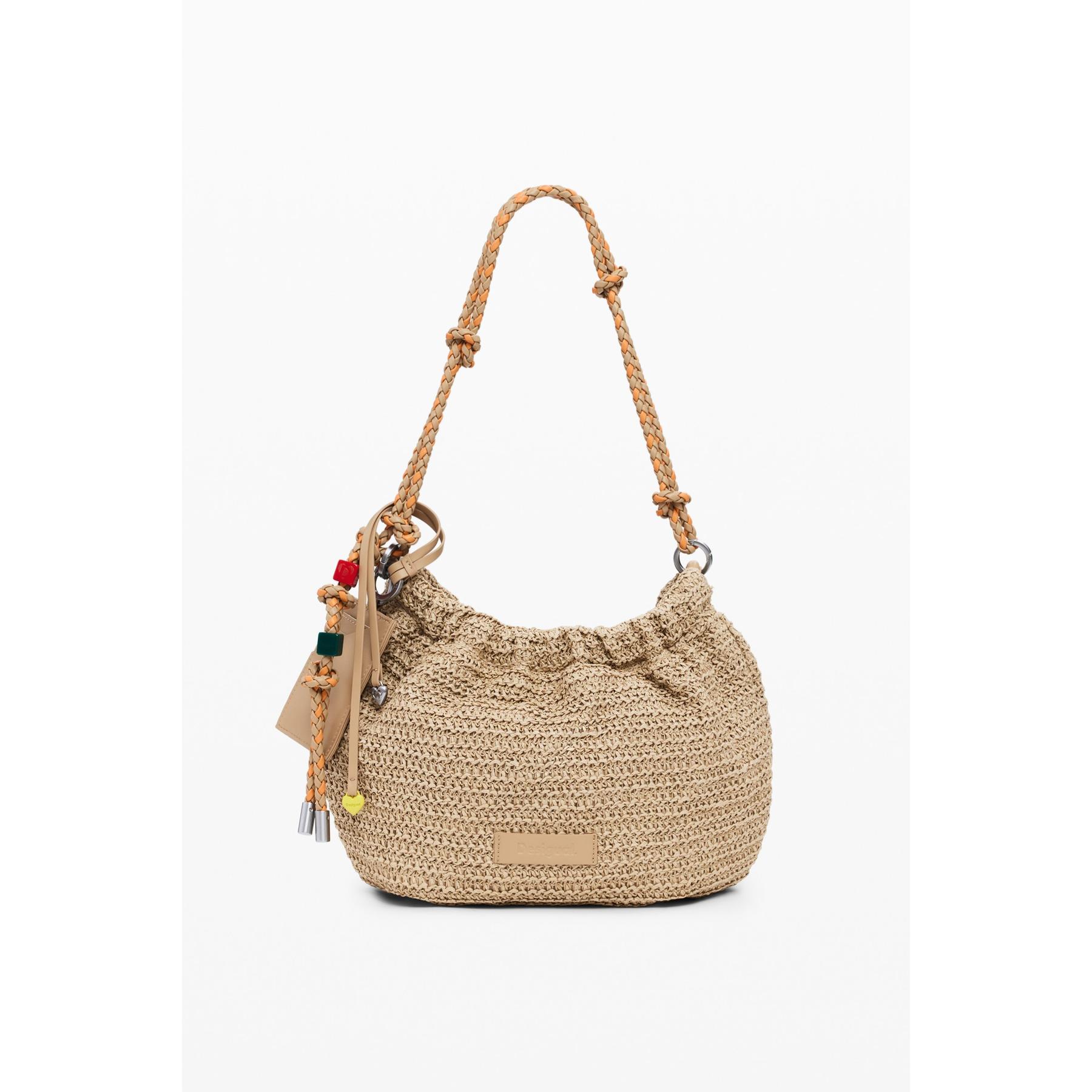8445110771631 - Damentasche aus Raffia Half Logo Waverly
