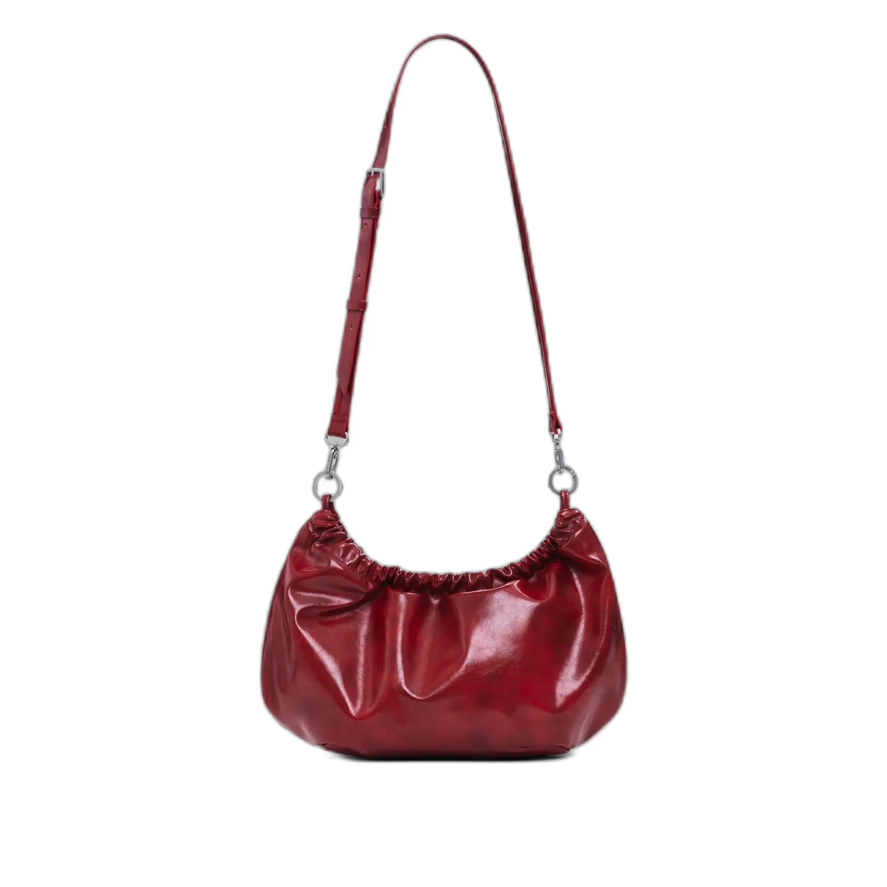 Desigual Donna Rouge Borsa A Tracolla Da Half Logo Waverly